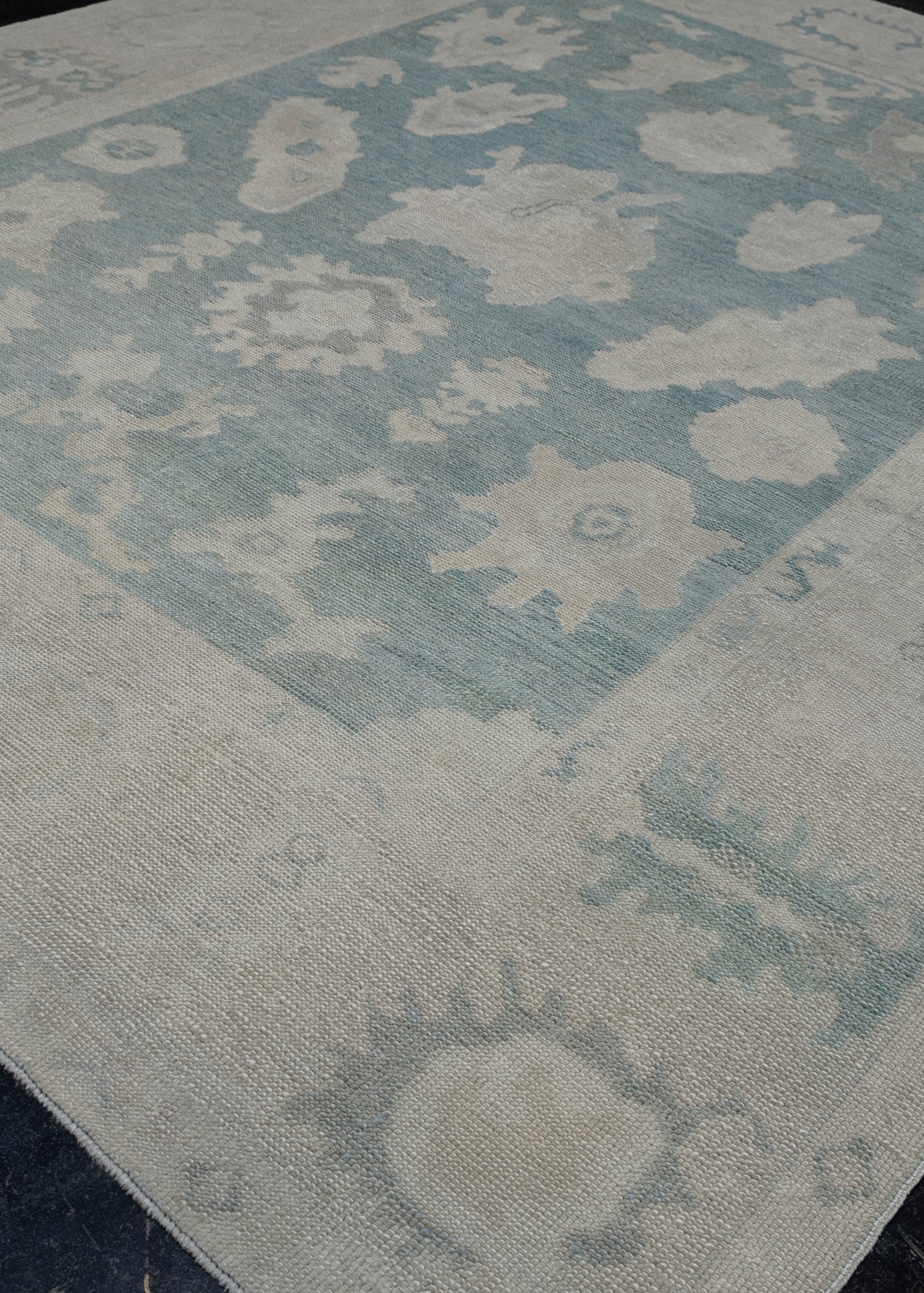 Turkish Oushak Rug 7'10" x 9'8" #10771