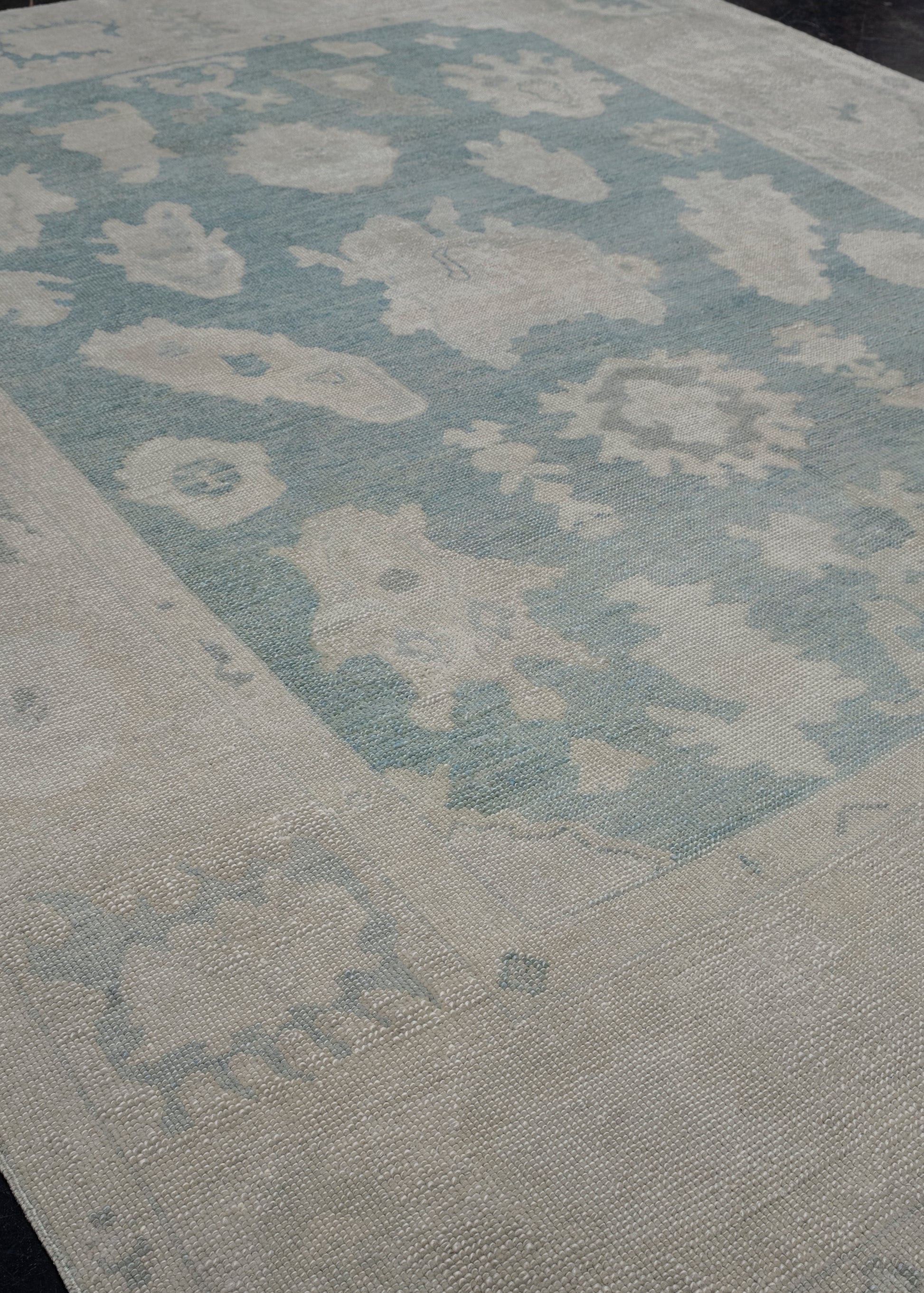 Turkish Oushak Rug 7'10" x 9'8" #10771