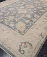 Turkish Oushak Rug 8'11" x 12'9" #HS-1047