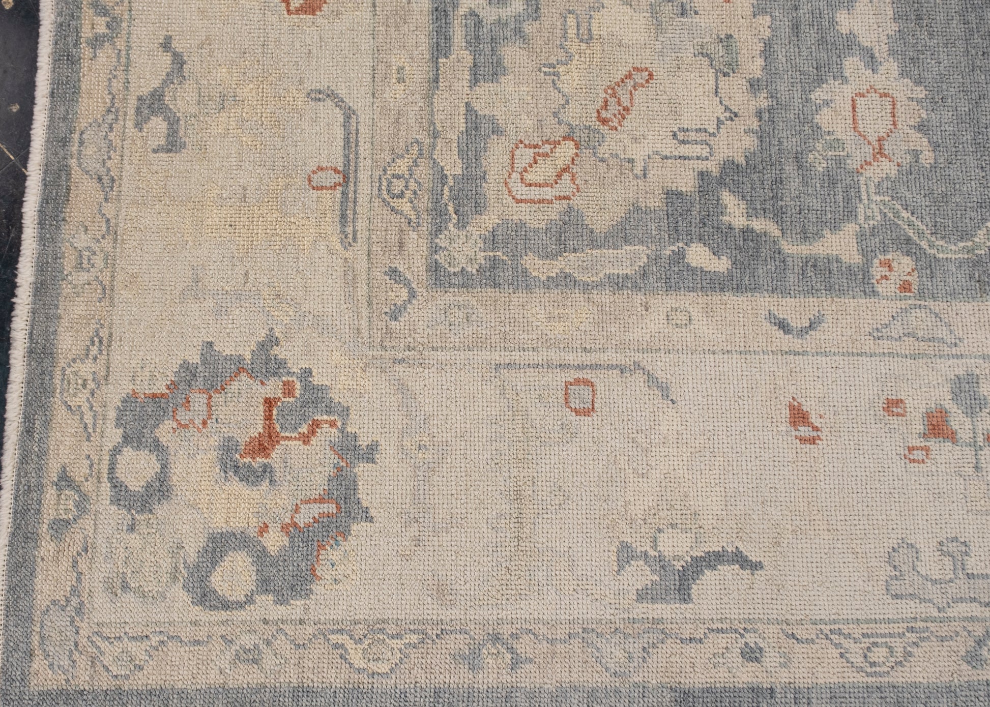 Turkish Oushak Rug 8'11" x 12'9" #HS-1047