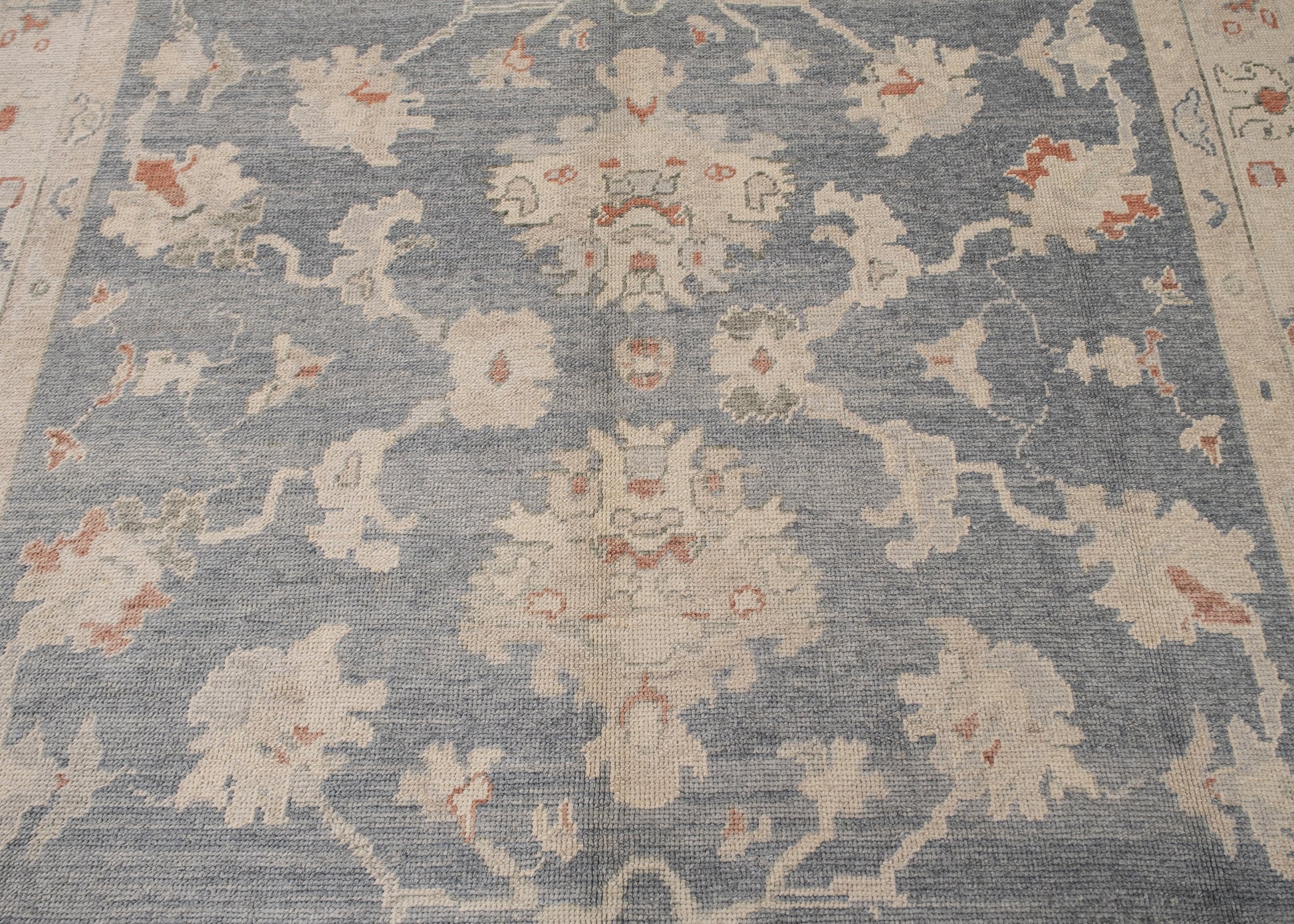 Turkish Oushak Rug 8'11" x 12'9" #HS-1047