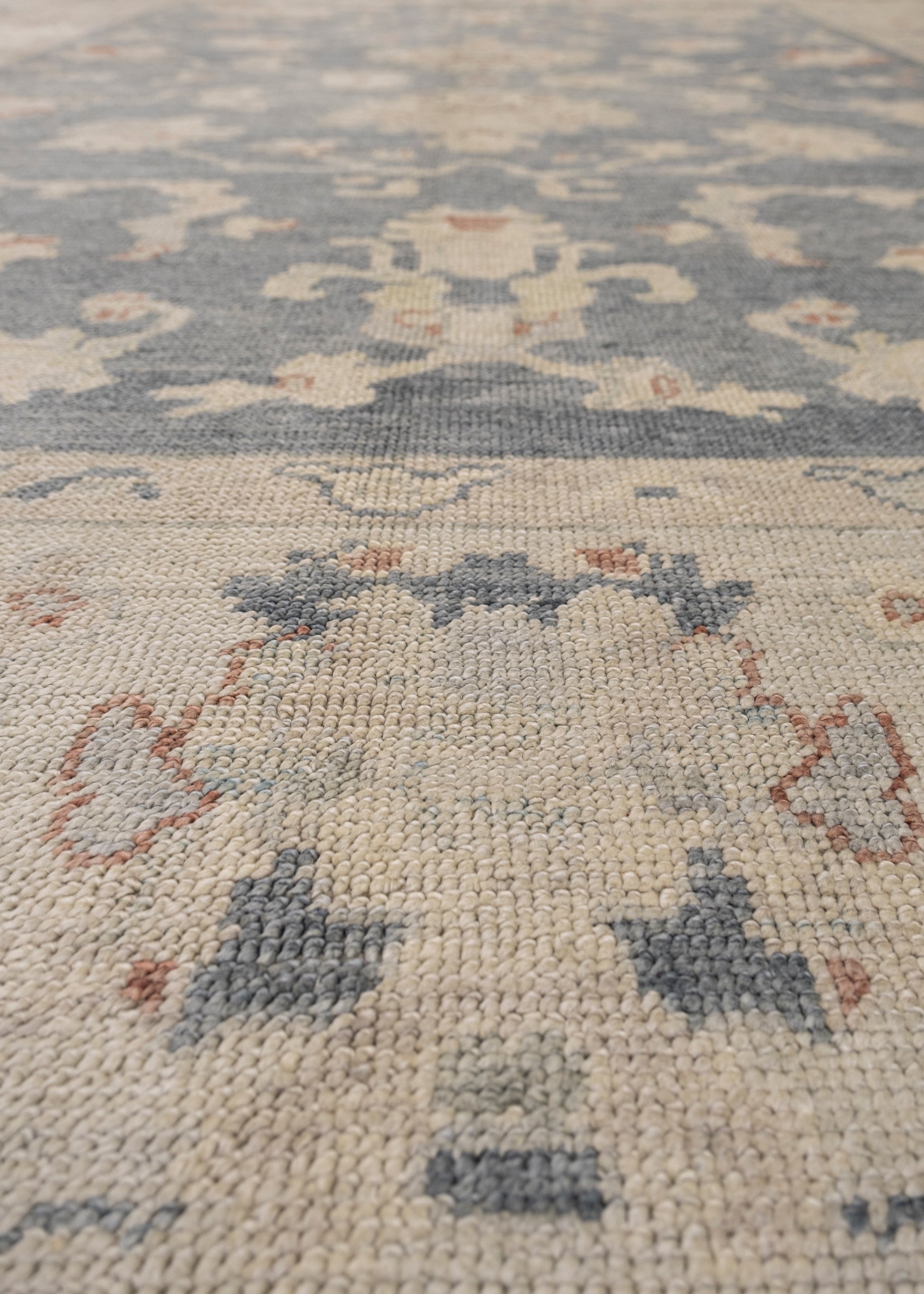 Turkish Oushak Rug 8'11" x 12'9" #HS-1047