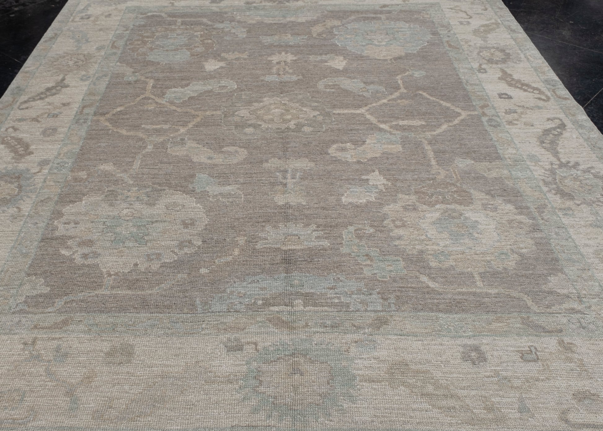 Turkish Oushak Rug 7'11" x 9'10" #11733