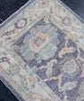 Turkish Oushak Rug 2'5" x 5'8" #16532