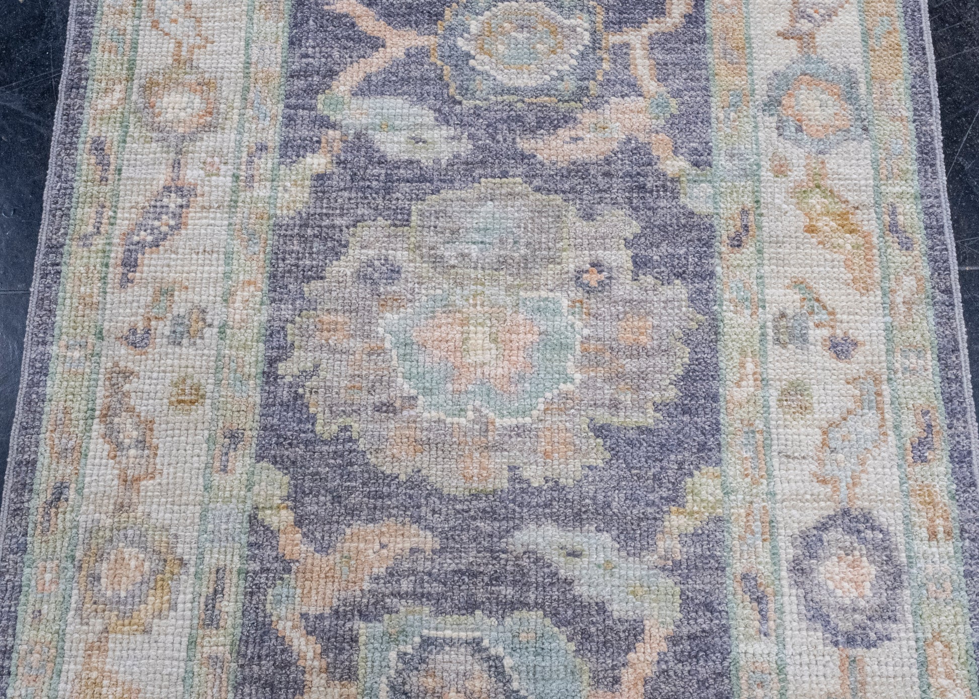 Turkish Oushak Rug 2'5" x 5'8" #16532