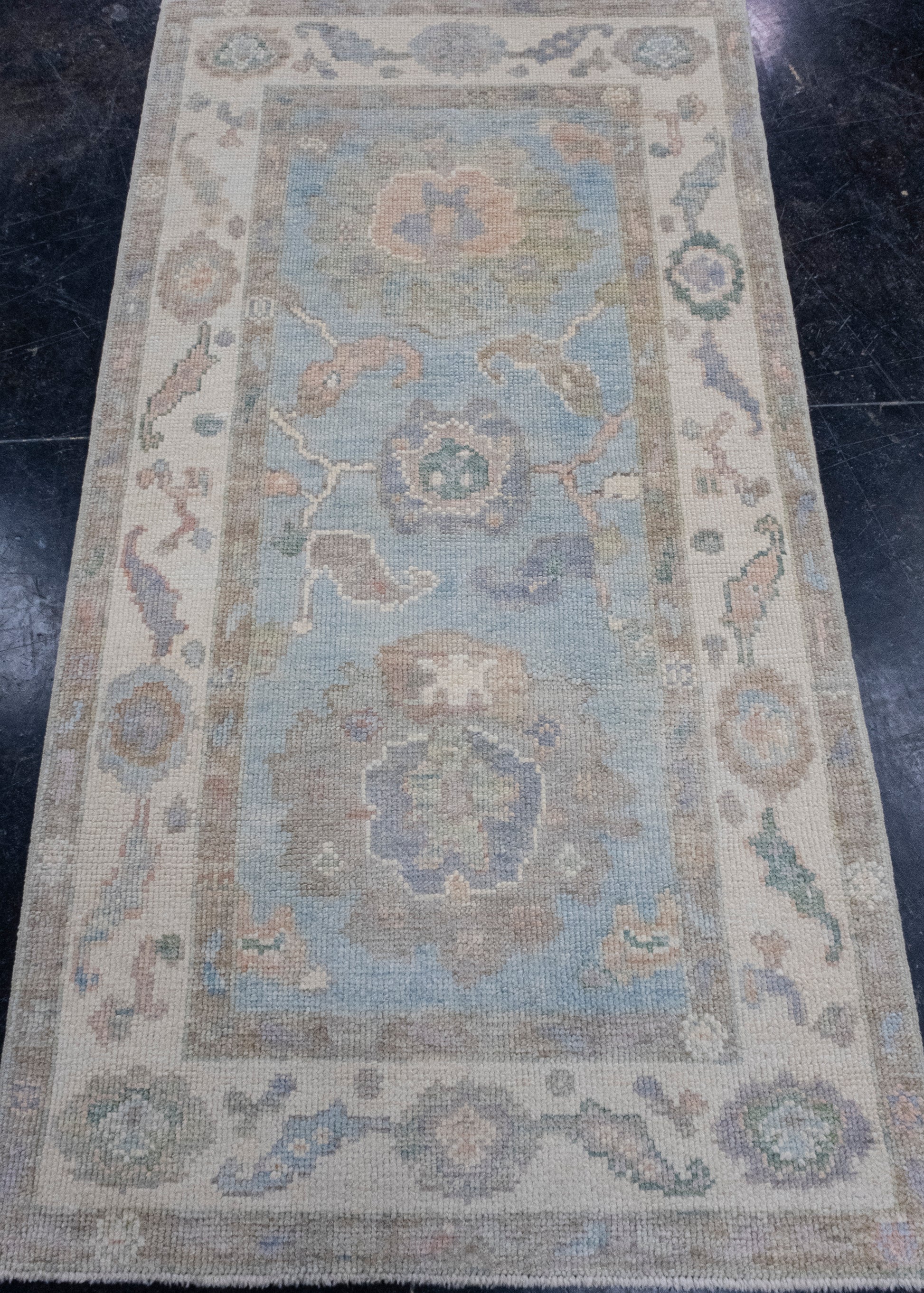 Turkish Oushak Rug 3' x 5'8" #16588