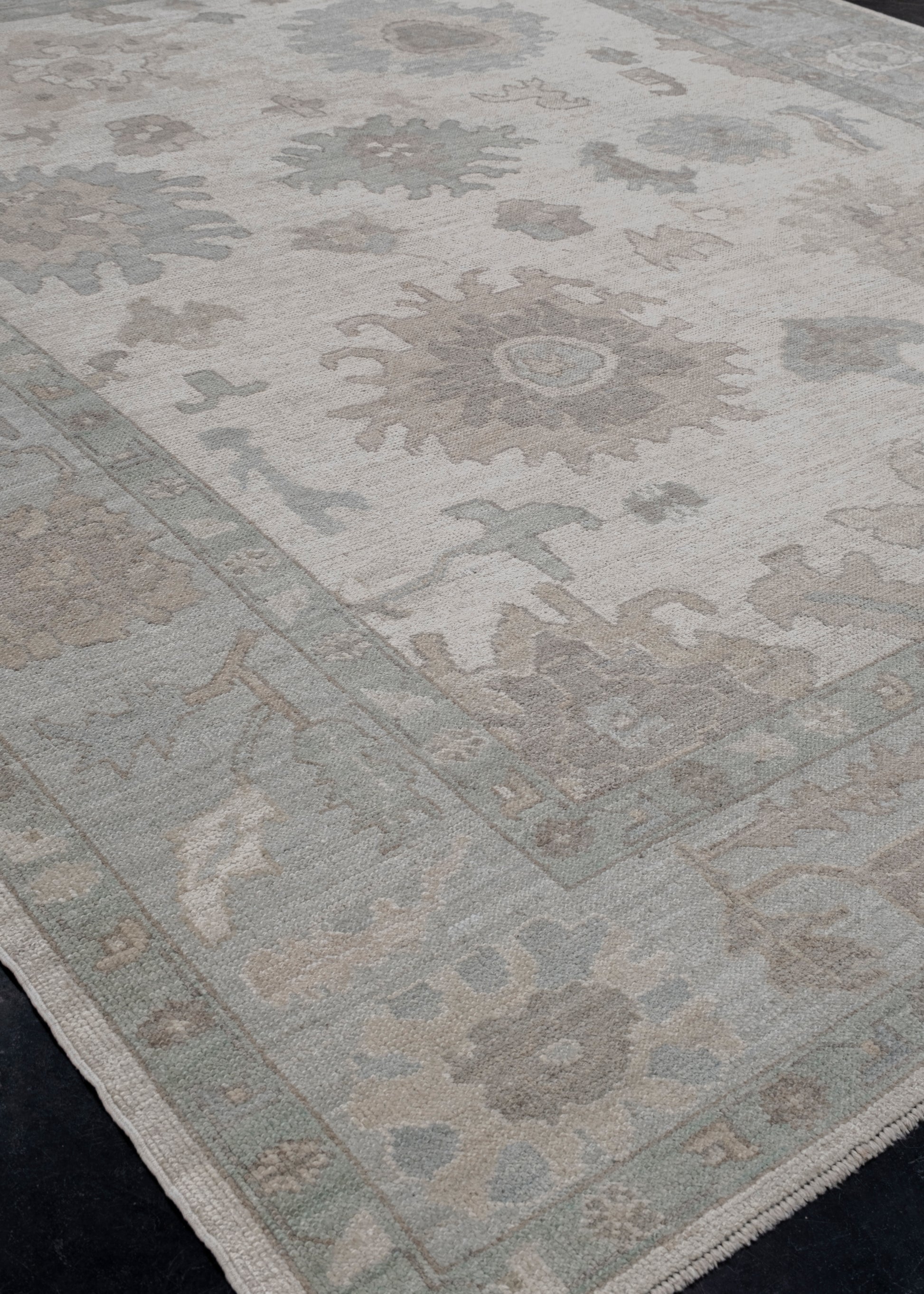 Turkish Oushak Rug 8'8" x 10'7" #11789