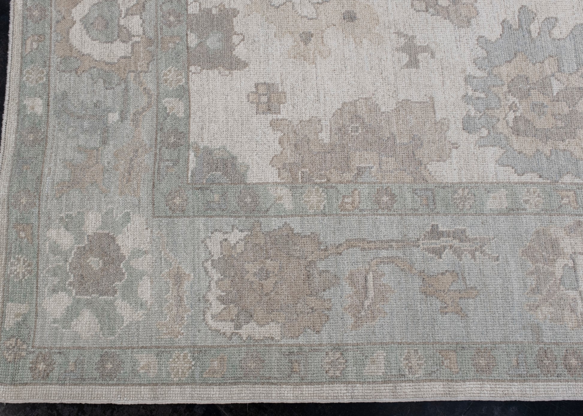 Turkish Oushak Rug 8'8" x 10'7" #11789