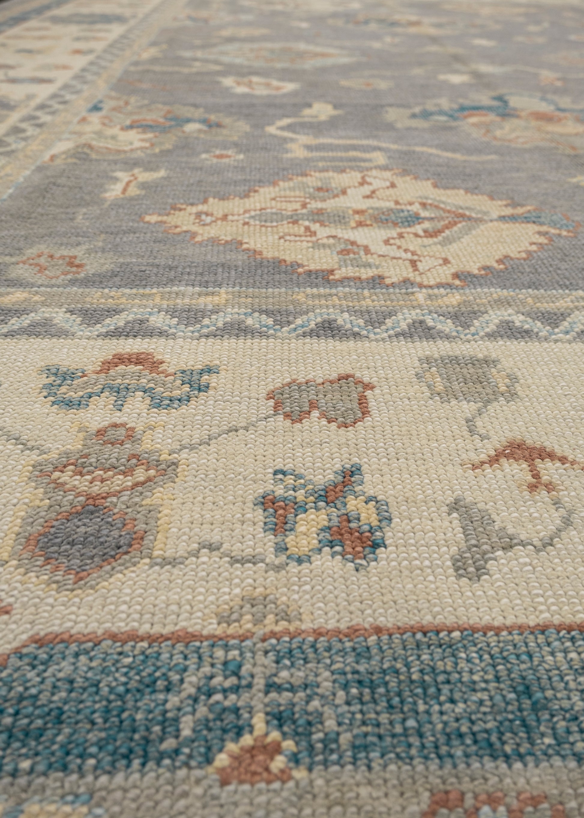 Turkish Oushak Rug 9'7" x 11'8" #7357