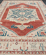 Antique Look Turkish Oushak Rug 8'7" x 12'5" # 224