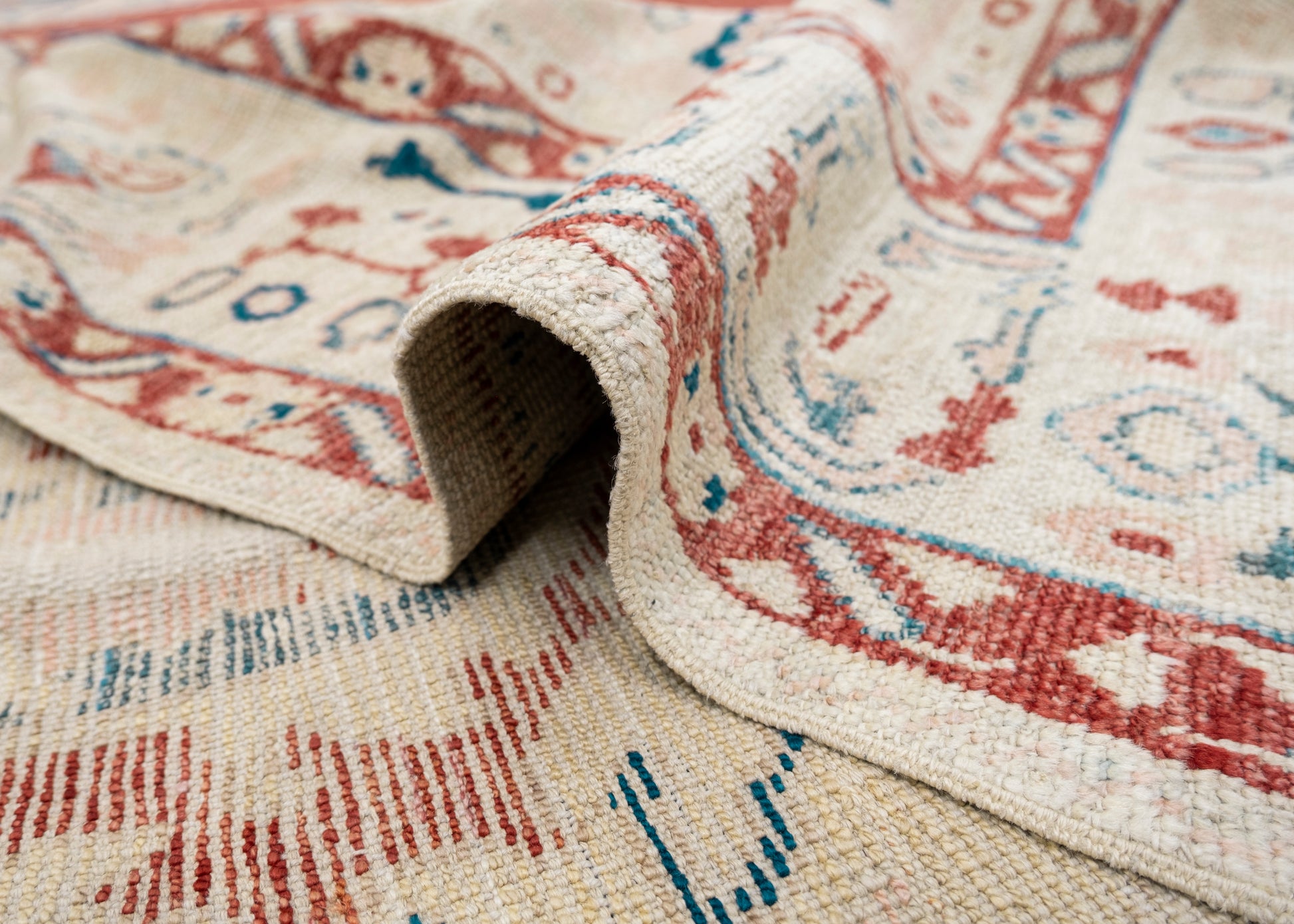 Antique Look Turkish Oushak Rug 8'7" x 12'5" # 224