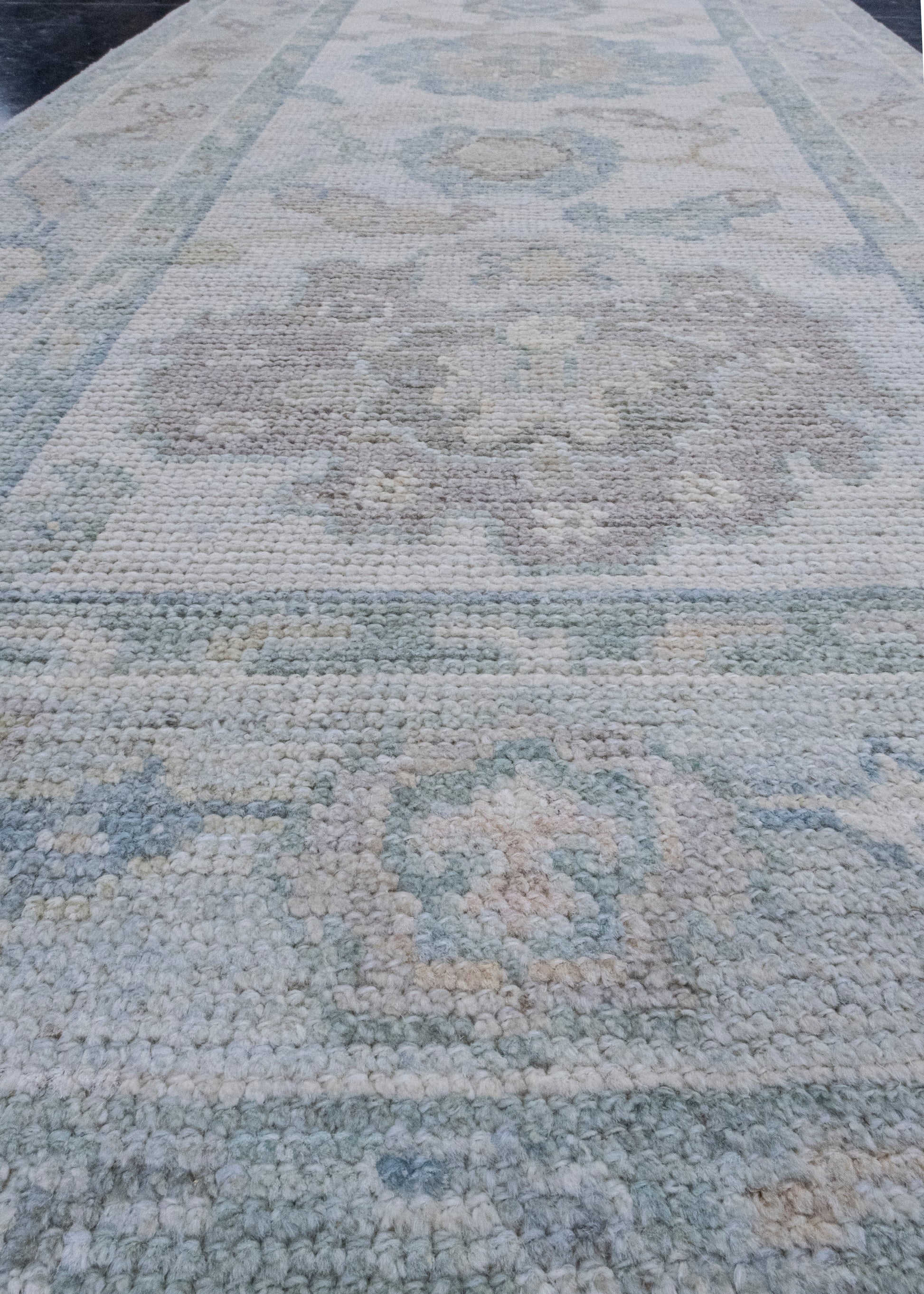 Turkish Oushak Runner Rug 2'6" x 8' #16289
