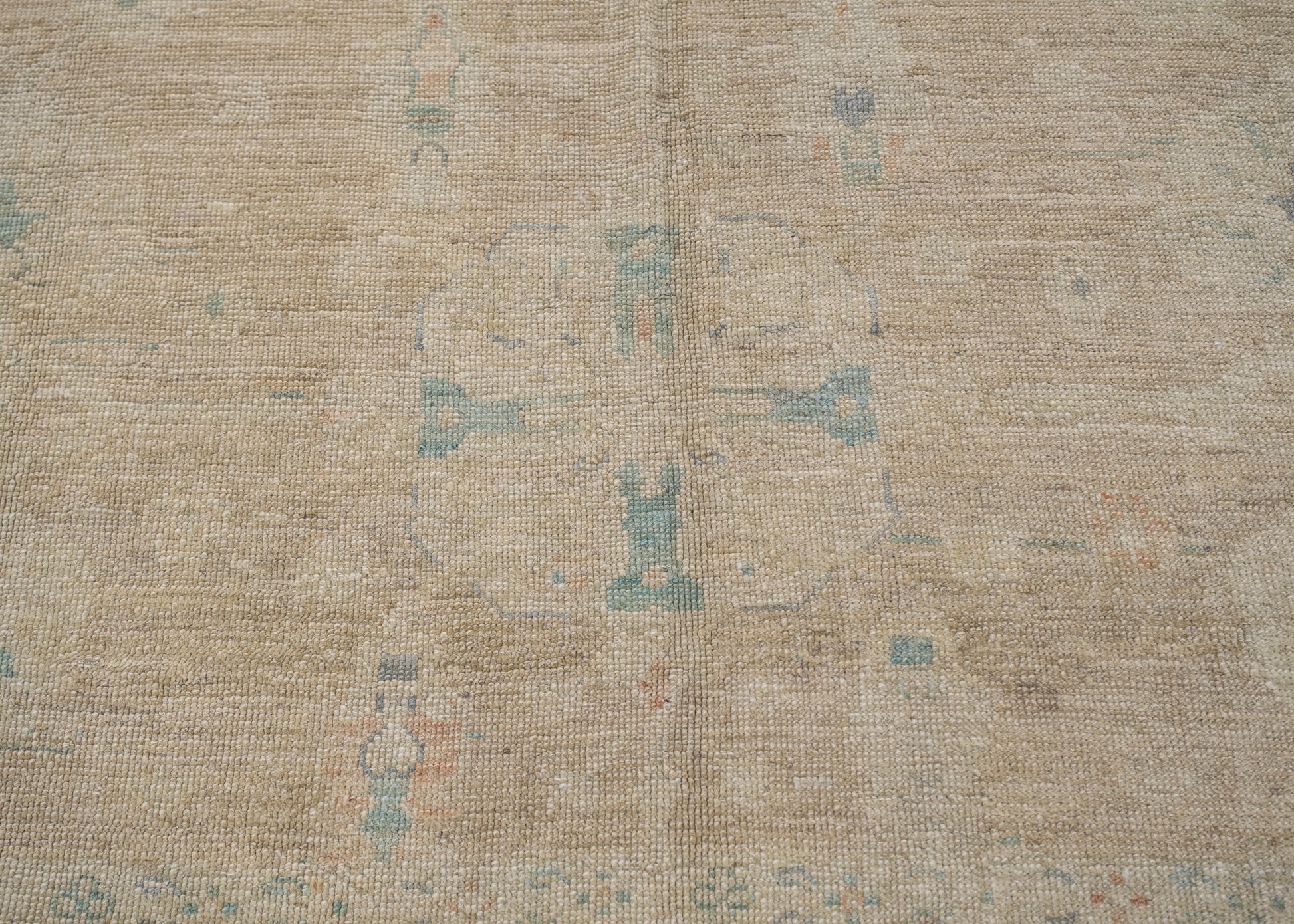 Antique Look Turkish Oushak Rug 9'2" x 10'5" #5059