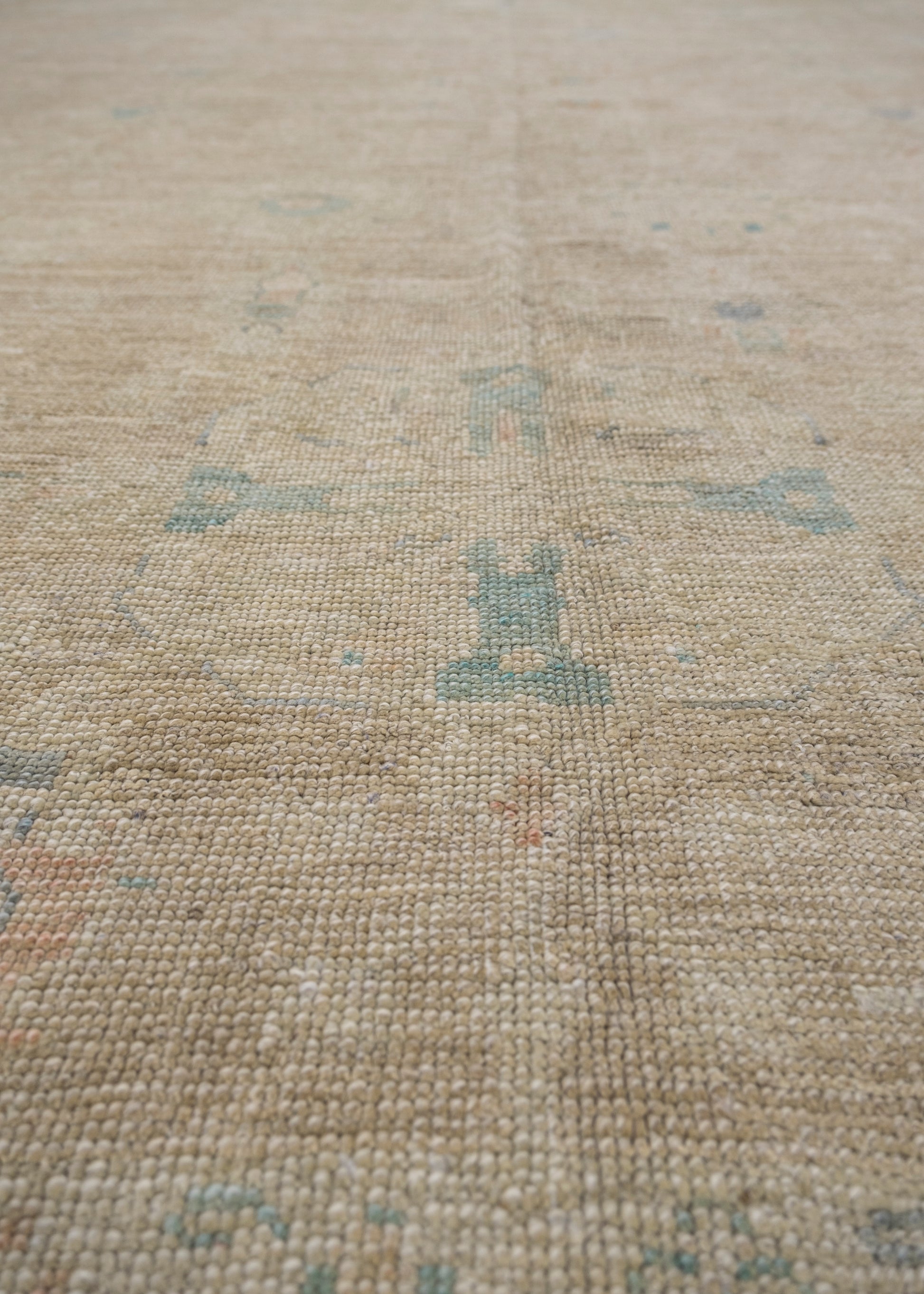 Antique Look Turkish Oushak Rug 9'2" x 10'5" #5059