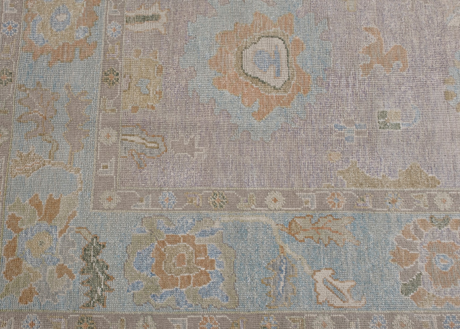 Turkish Oushak Rug 7'10" x 9'8" #12065
