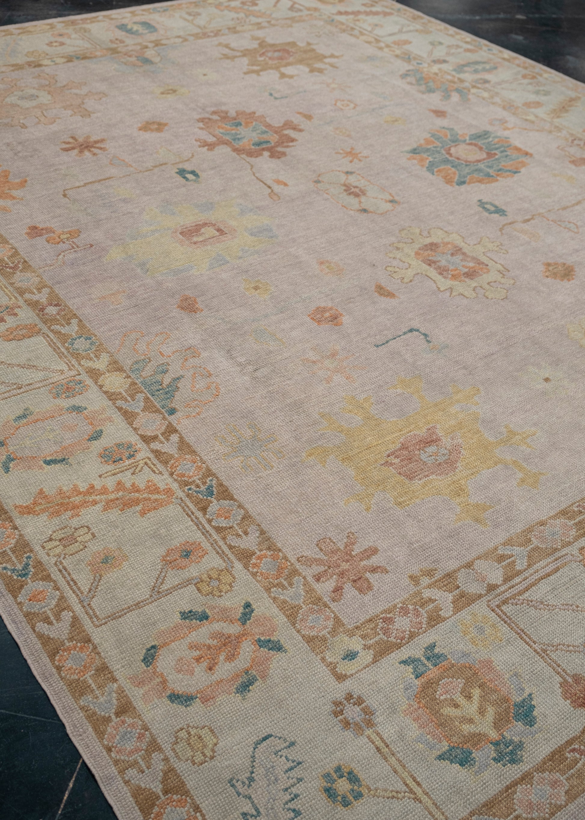 Turkish Oushak Rug 9'2" x 11'10" #2285