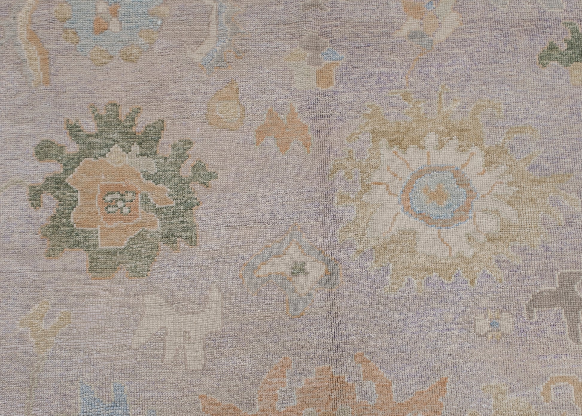 Turkish Oushak Rug 7'10" x 9'8" #12065