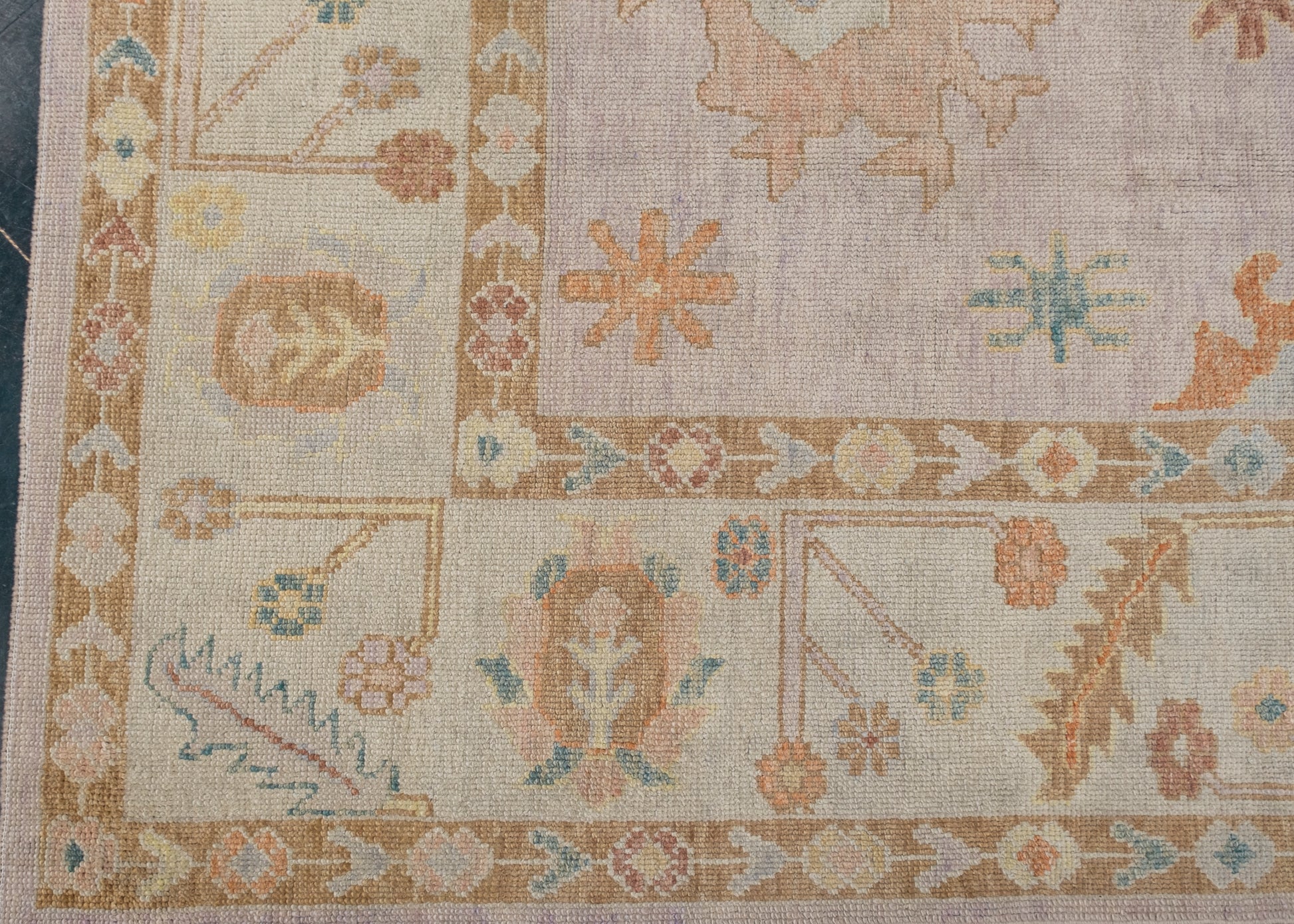 Turkish Oushak Rug 9'2" x 11'10" #2285