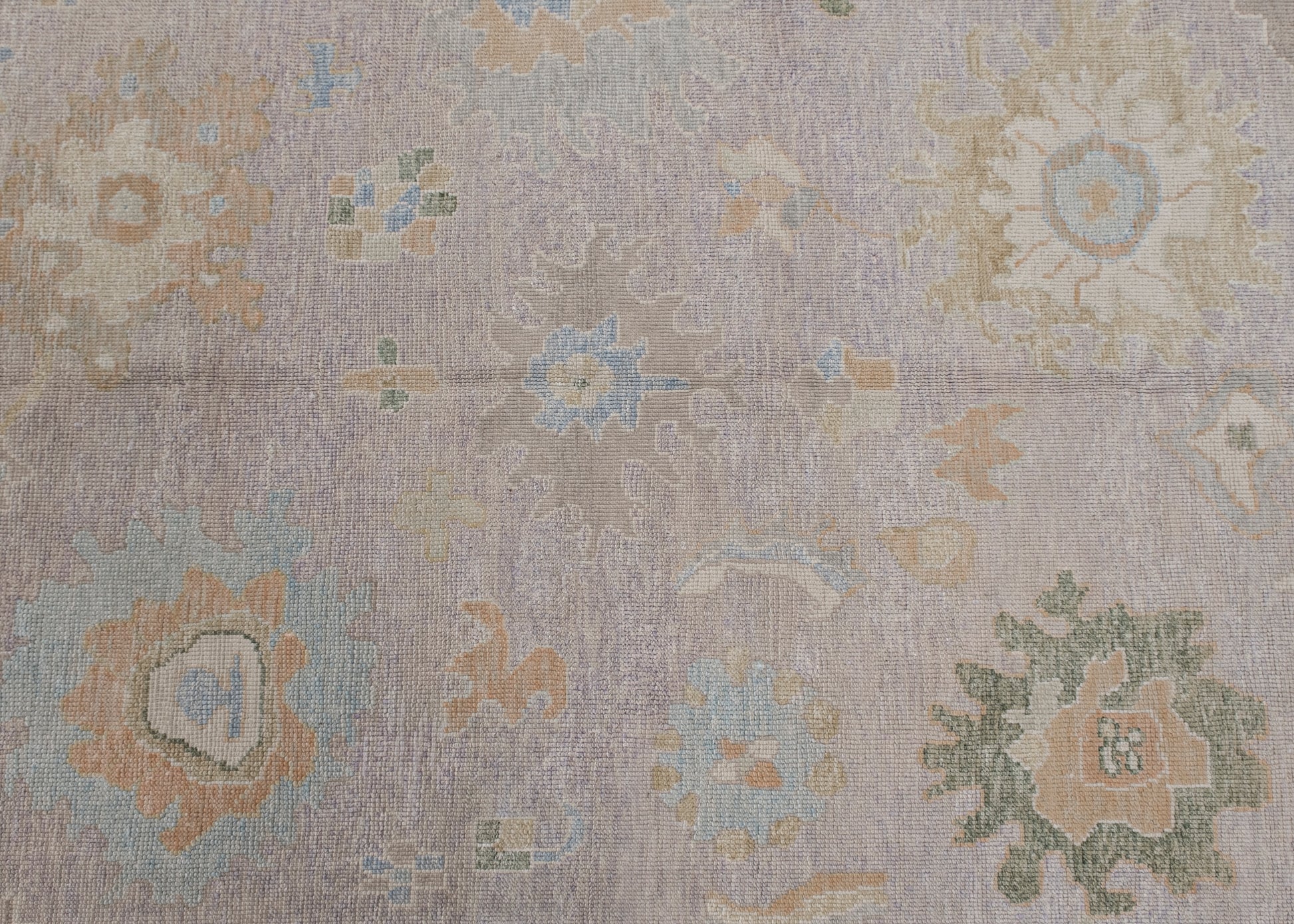 Turkish Oushak Rug 7'10" x 9'8" #12065