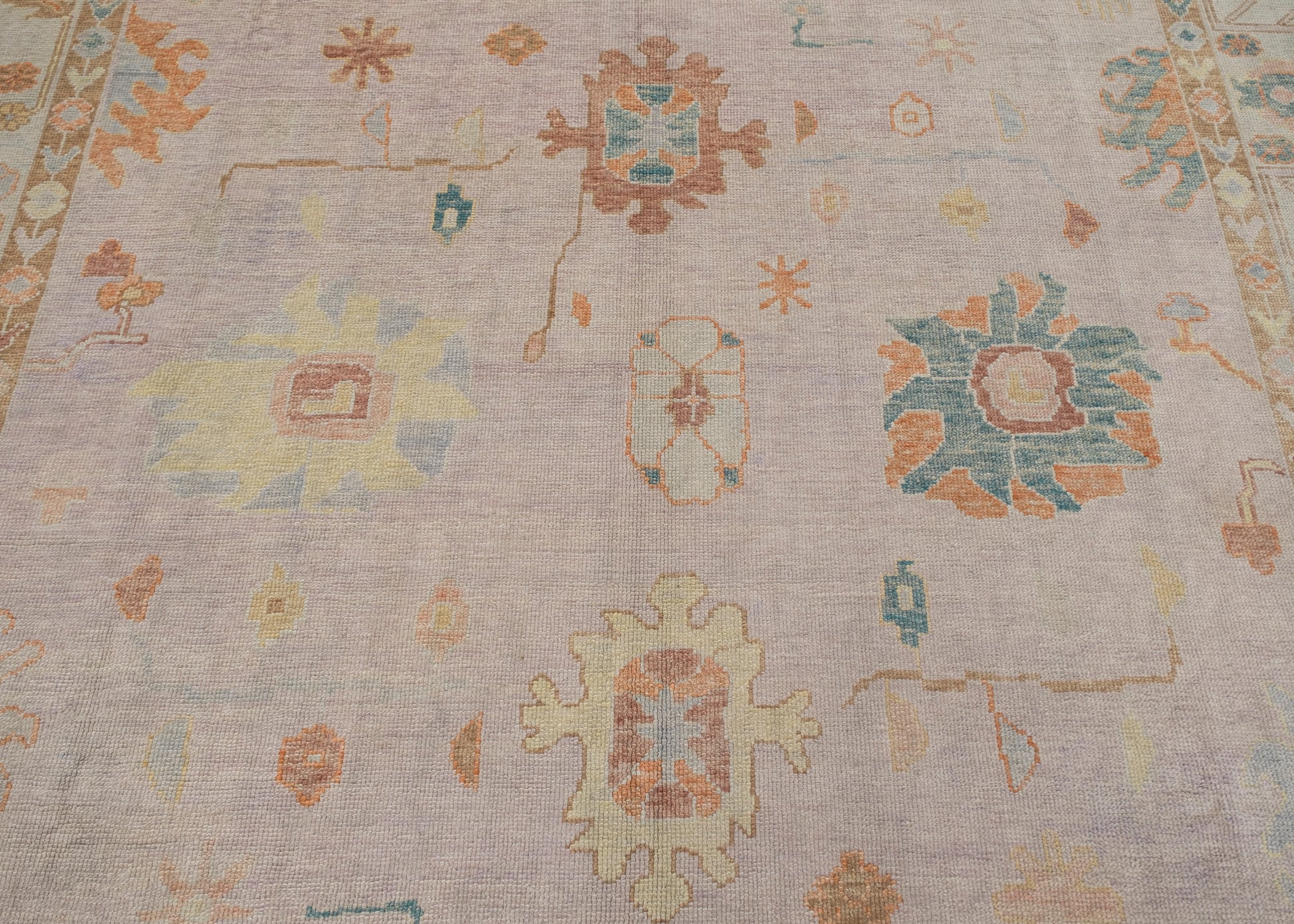 Turkish Oushak Rug 9'2" x 11'10" #2285