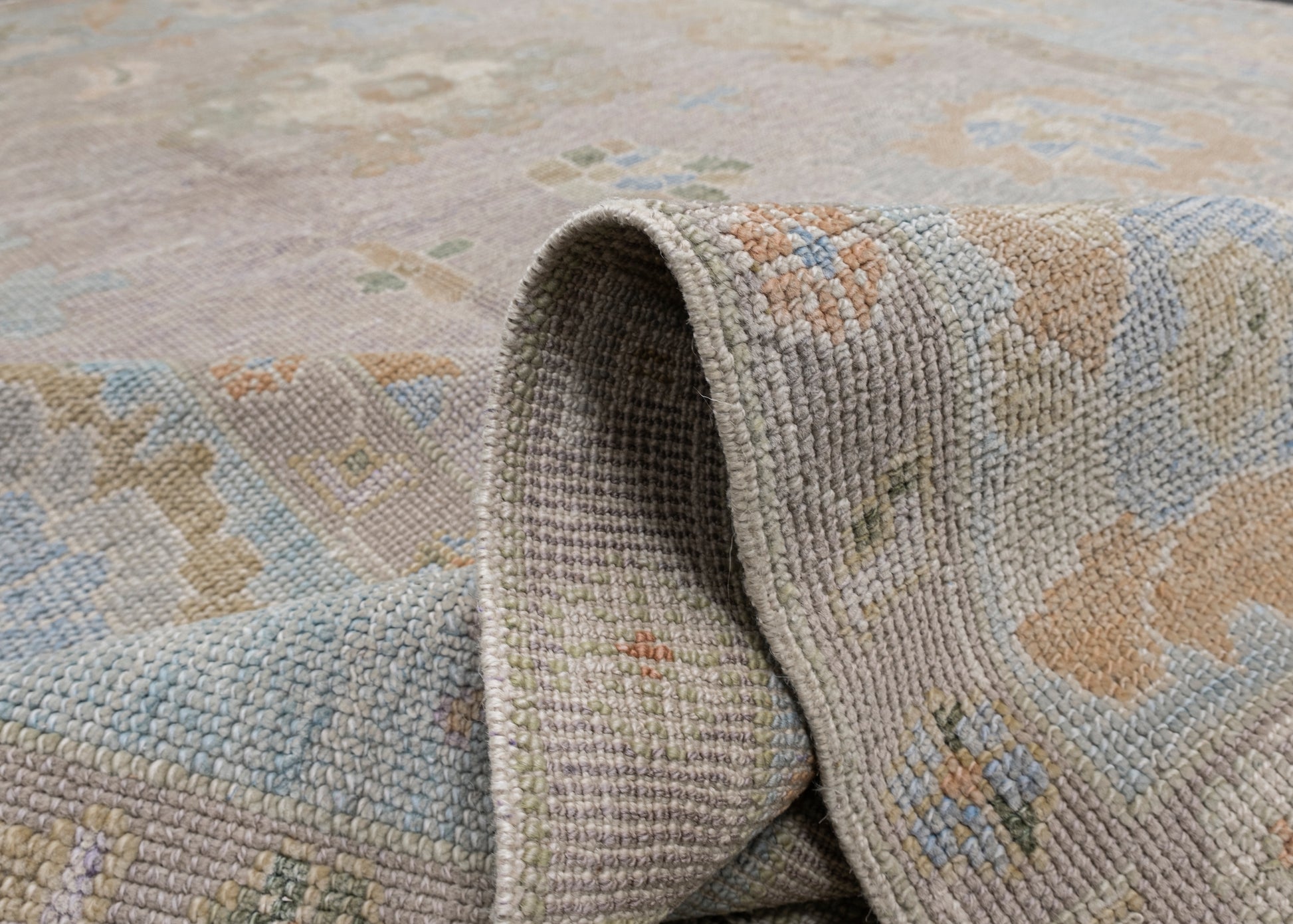 Turkish Oushak Rug 7'10" x 9'8" #12065