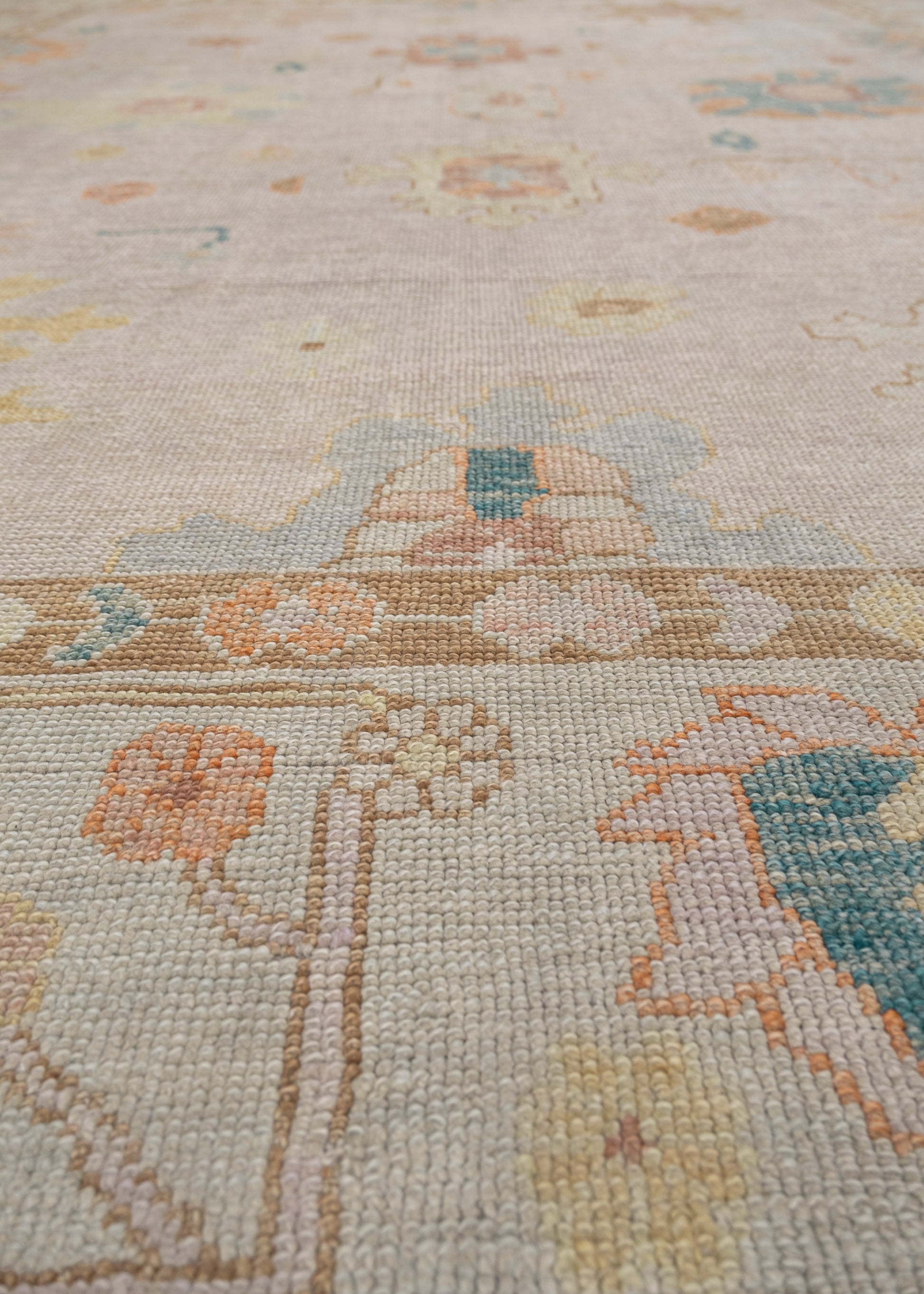 Turkish Oushak Rug 9'2" x 11'10" #2285