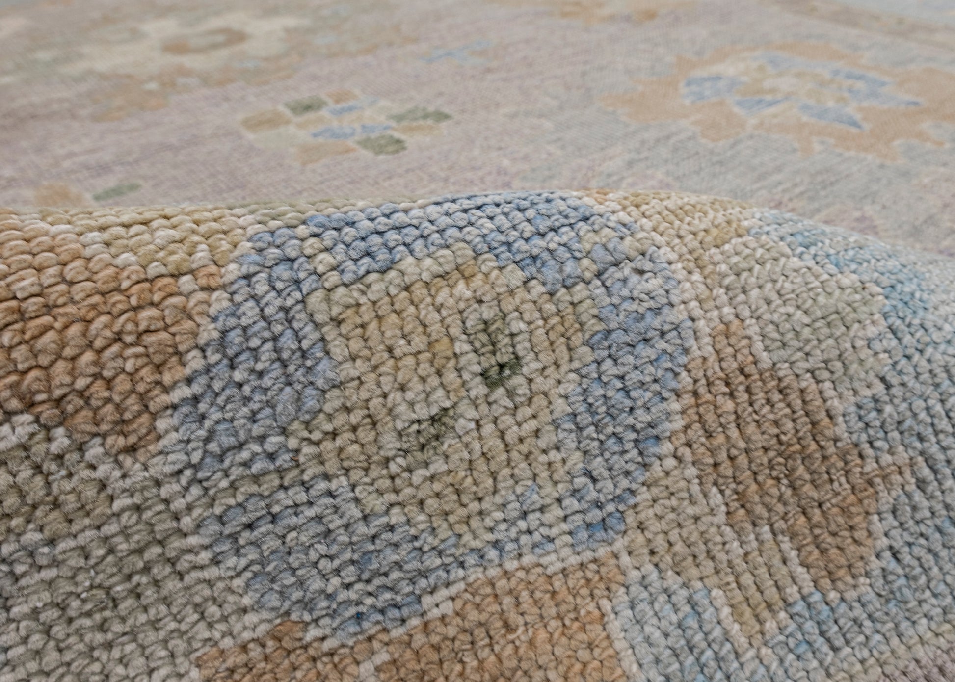Turkish Oushak Rug 7'10" x 9'8" #12065