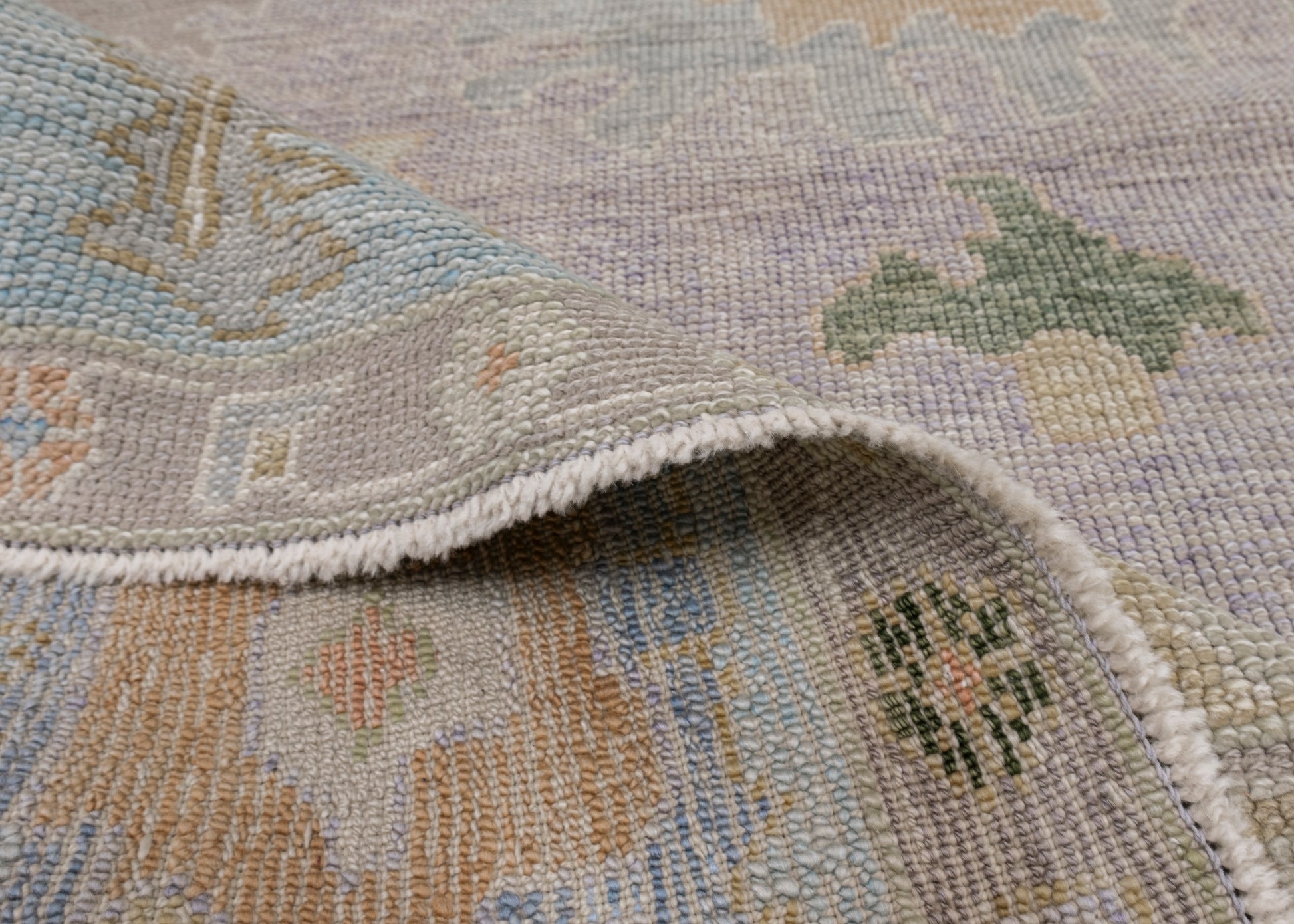 Turkish Oushak Rug 7'10" x 9'8" #12065