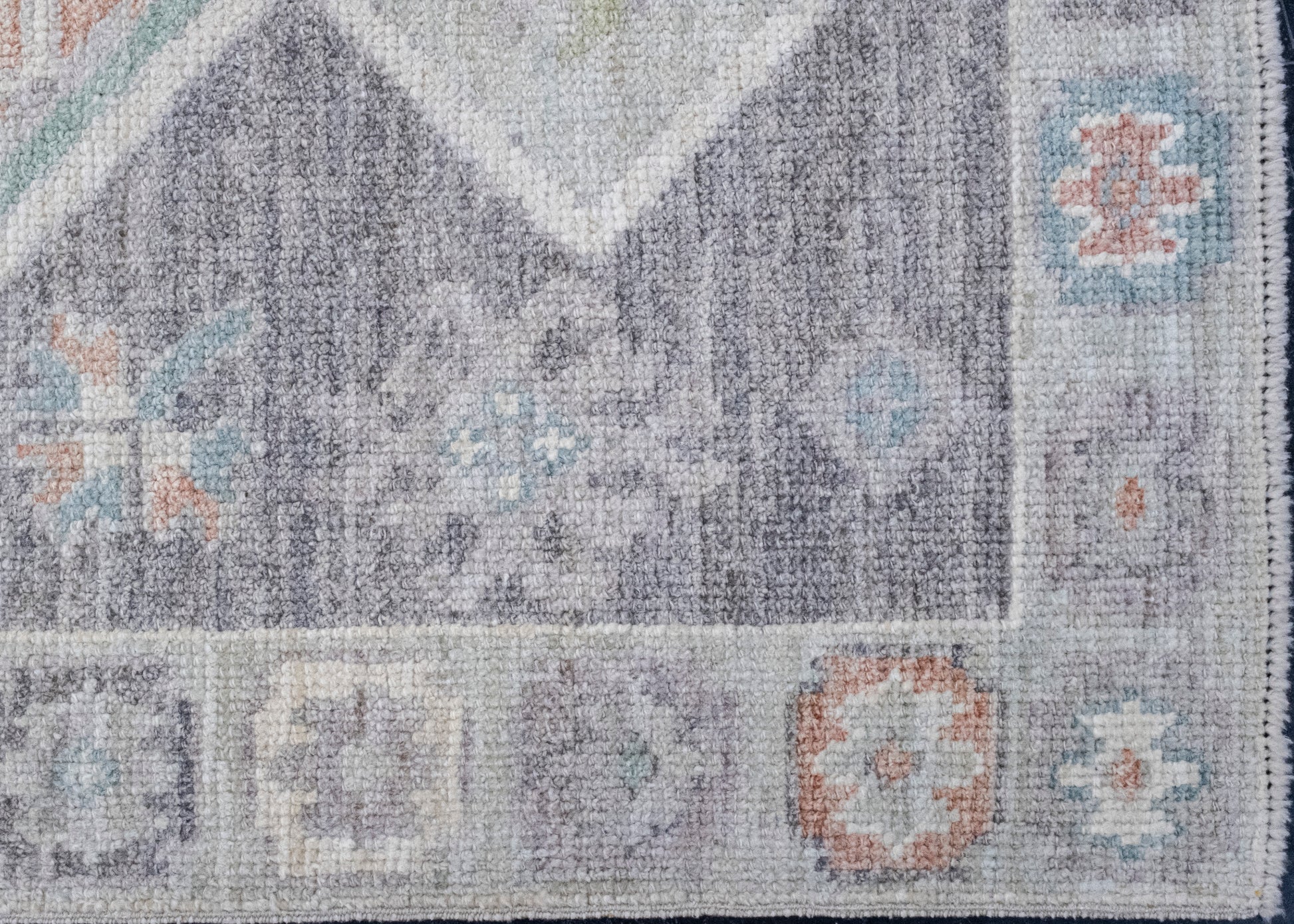 Turkish Oushak Rug 2'11" x 6'9" #16325