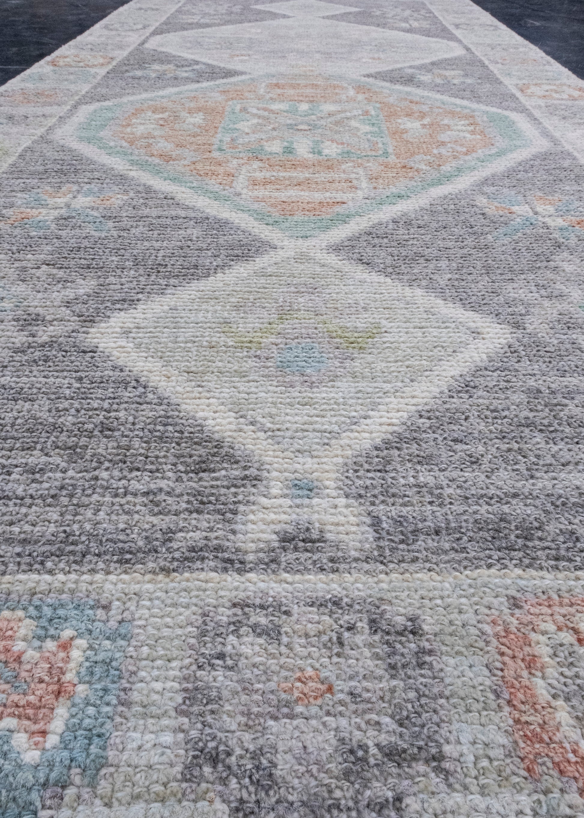 Turkish Oushak Rug 2'11" x 6'9" #16325