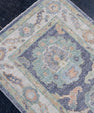 Turkish Oushak Rug 2'4" x 6' #16174