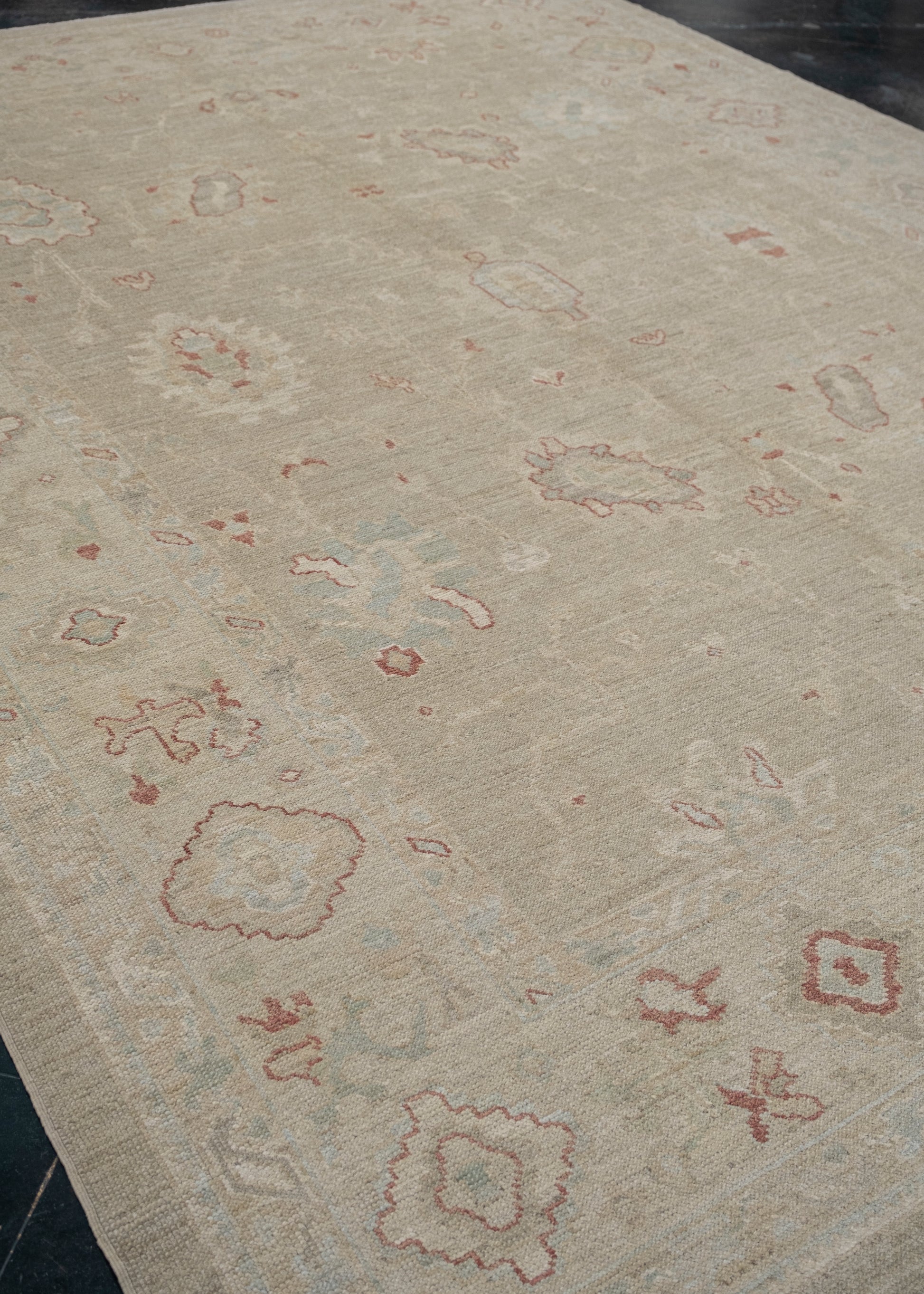 Turkish Oushak Rug 9'2" x 12'2" #1027
