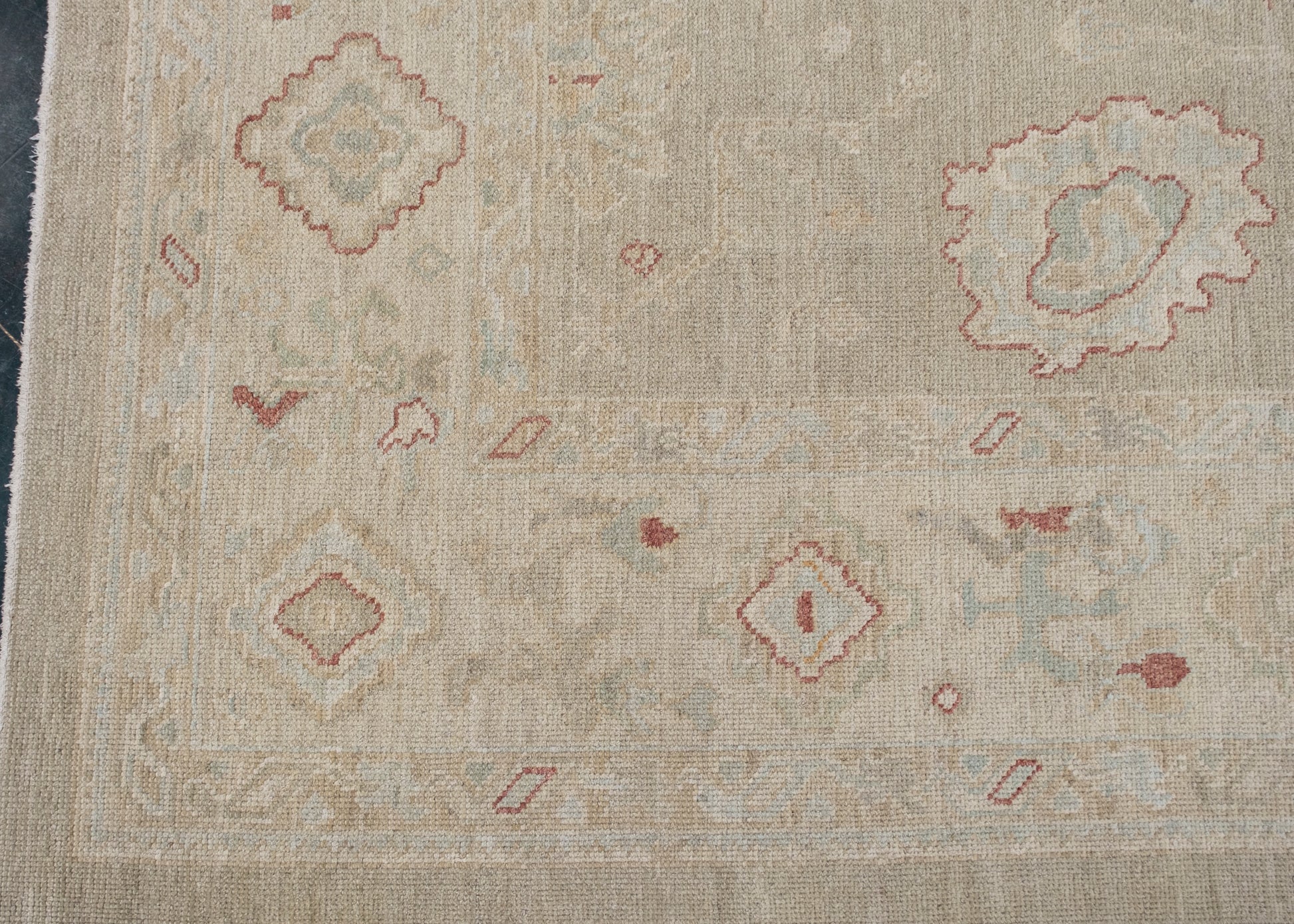 Turkish Oushak Rug 9'2" x 12'2" #1027