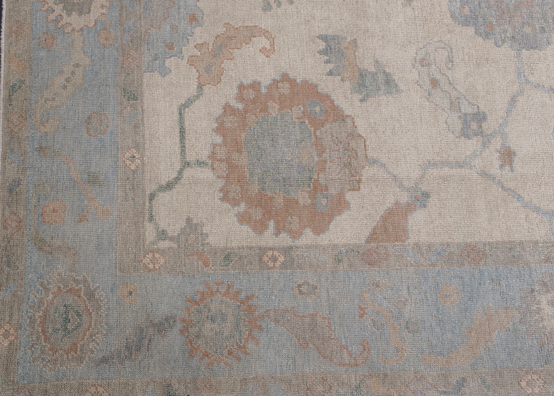 Turkish Oushak Rug 8' x 10' #12058