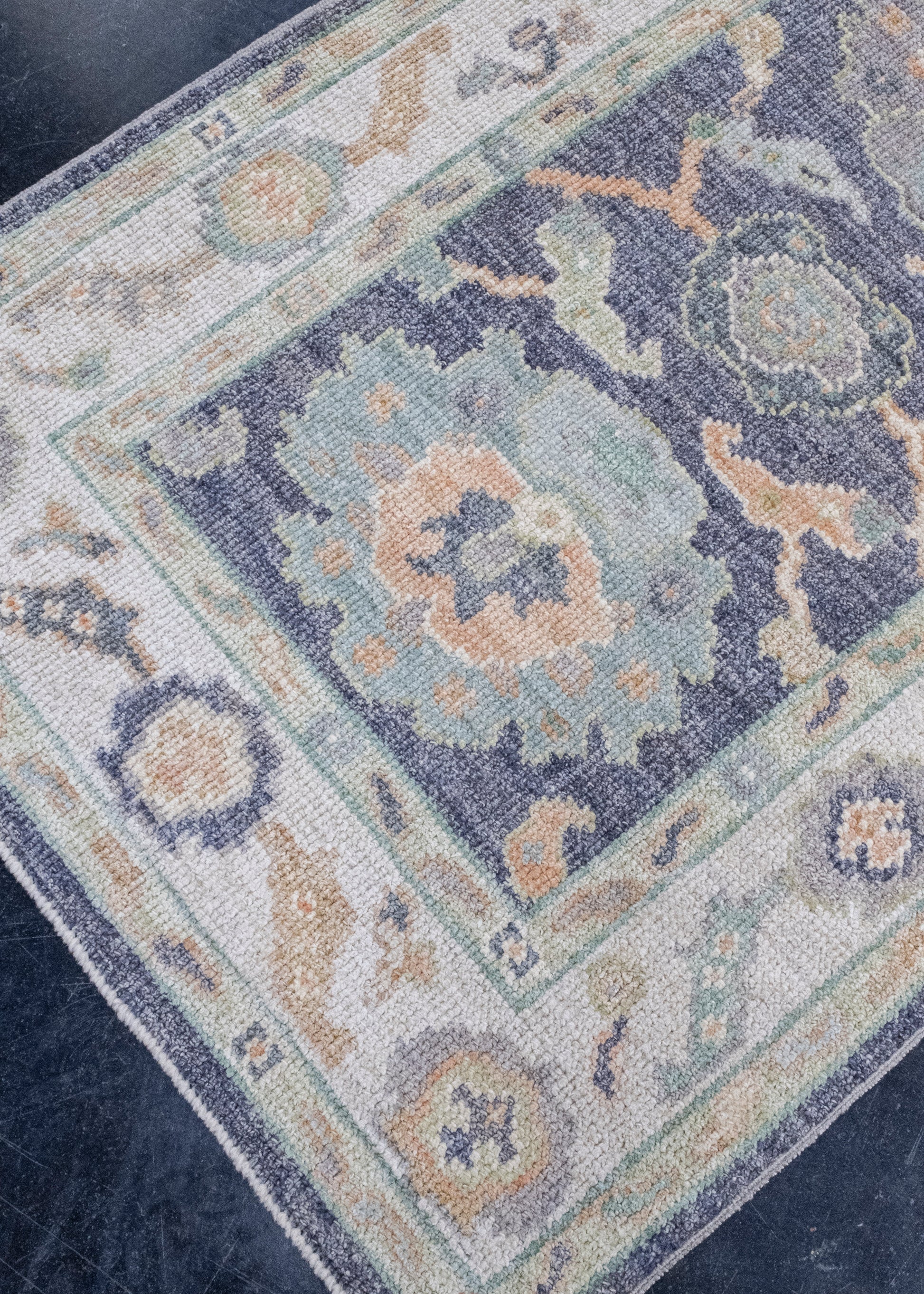 Turkish Oushak Rug 2'9" x 5'9" #16429