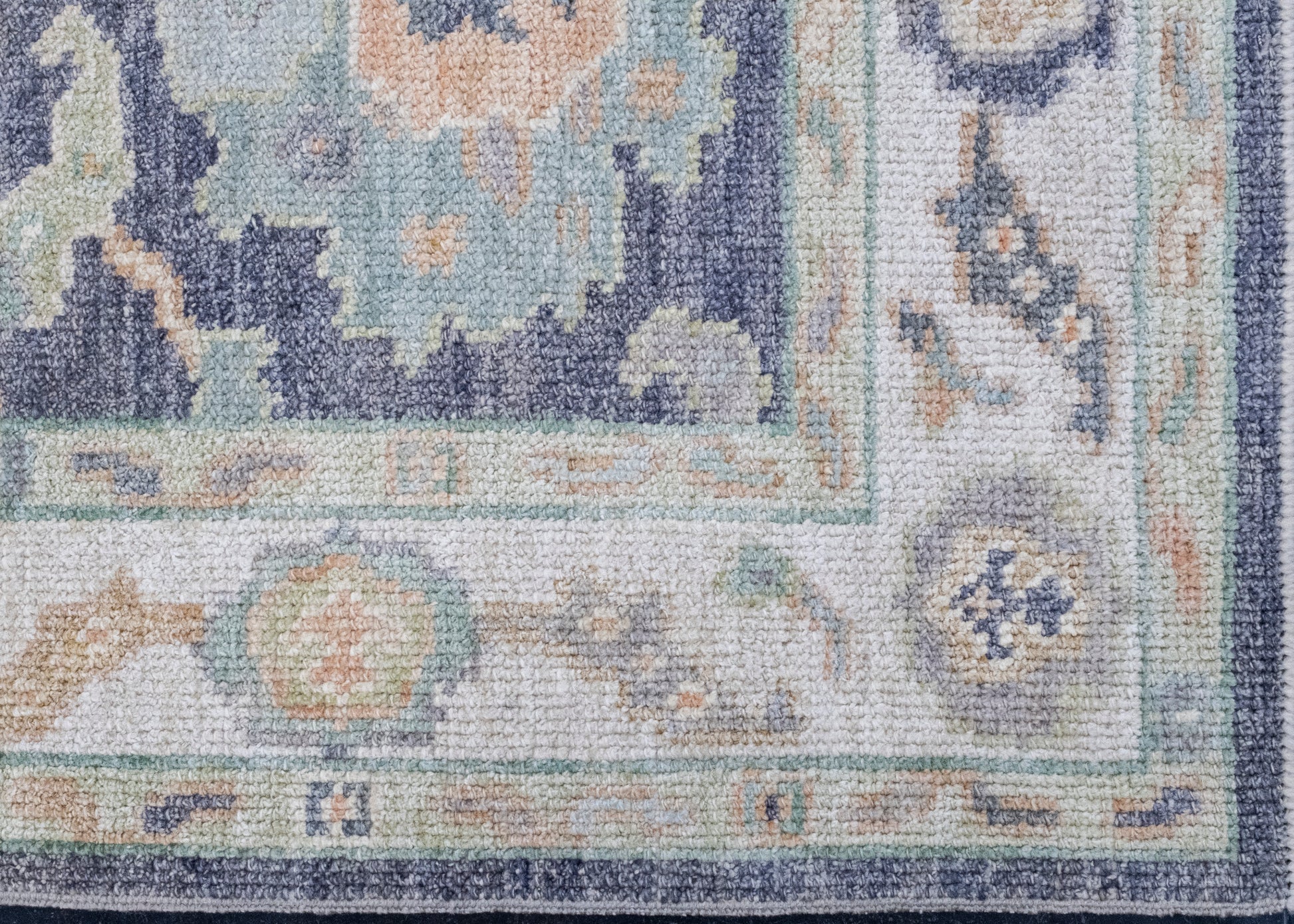 Turkish Oushak Rug 2'9" x 5'9" #16429