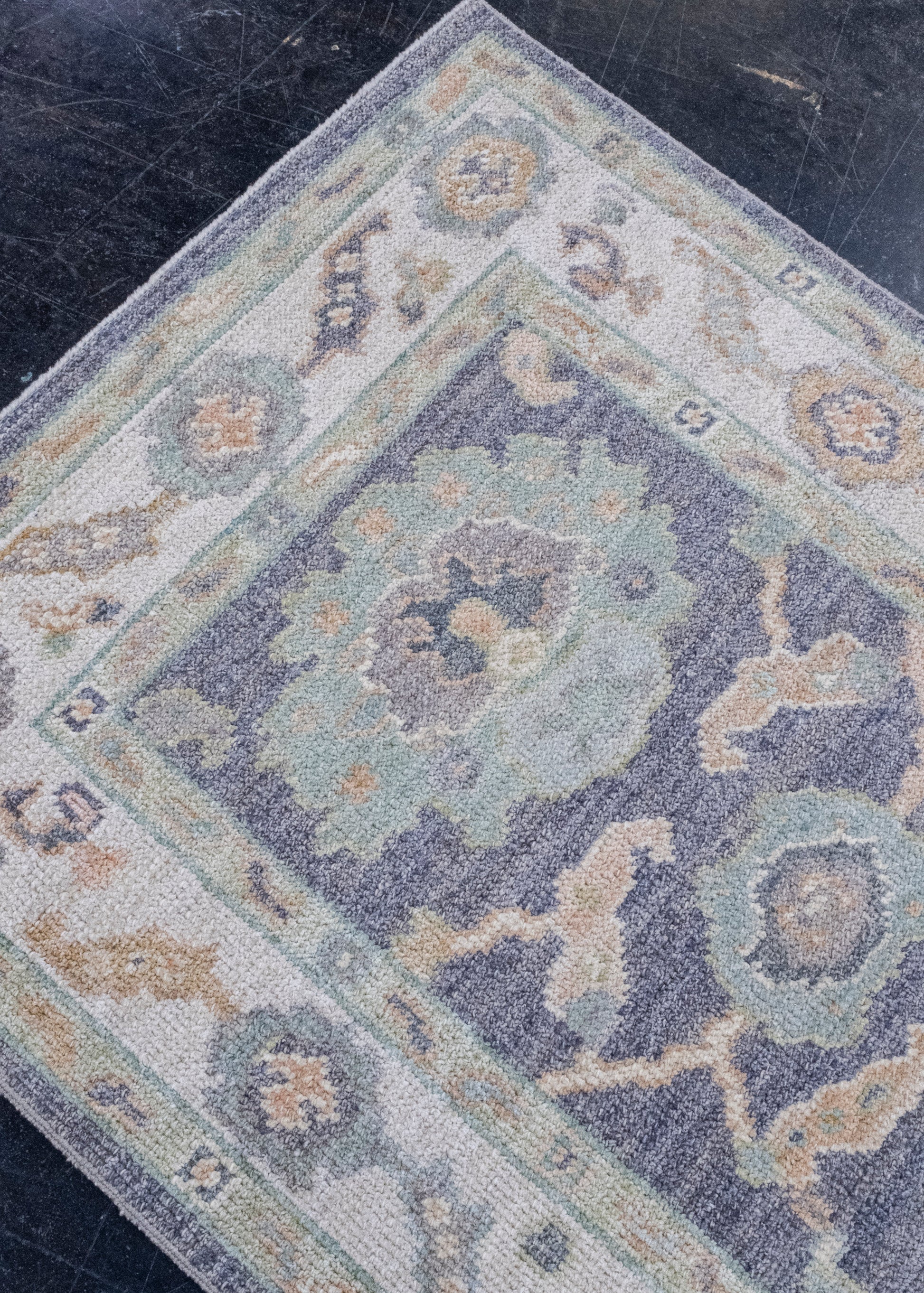 Turkish Oushak Rug 2'9" x 5'9" #16429