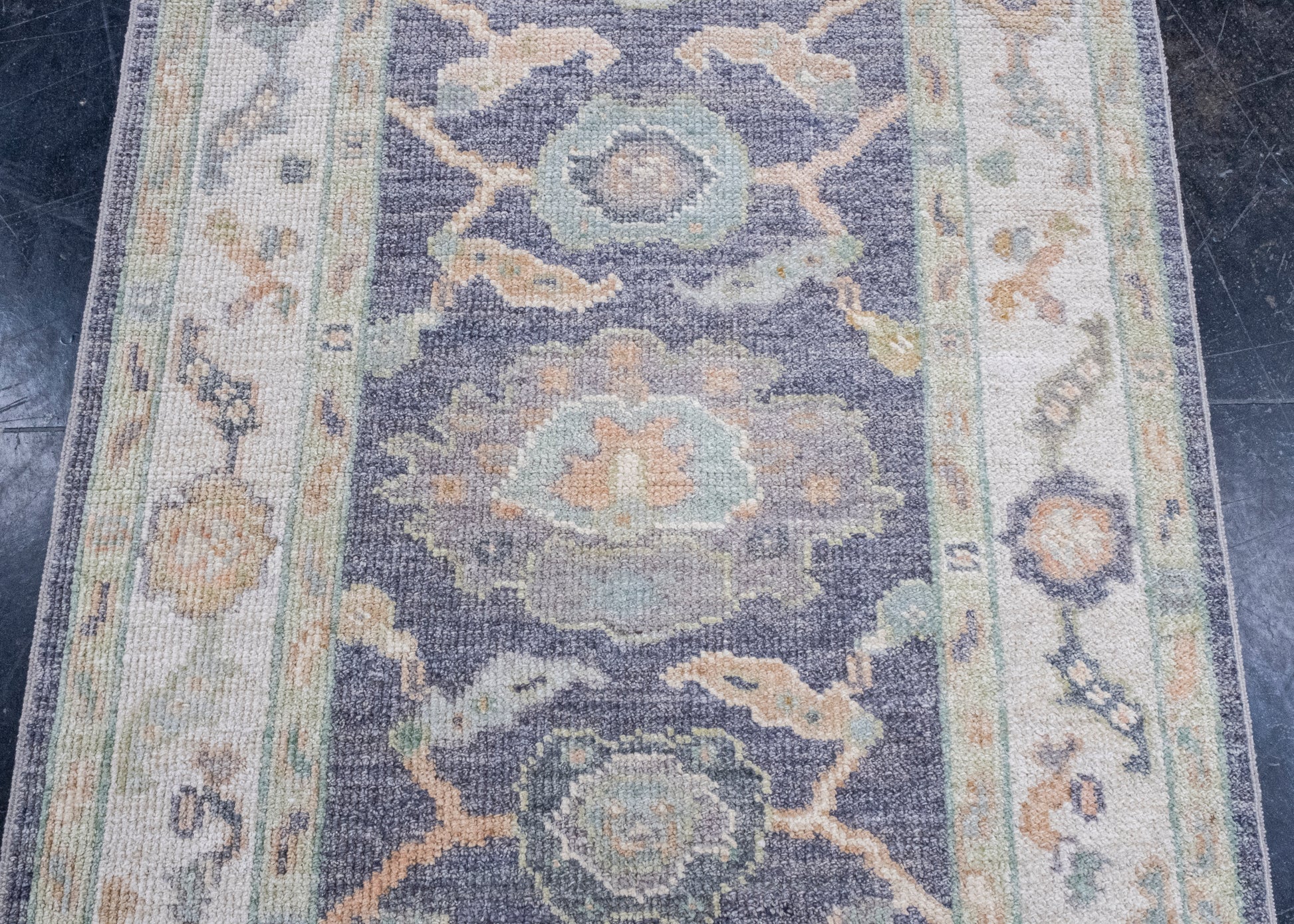Turkish Oushak Rug 2'9" x 5'9" #16429