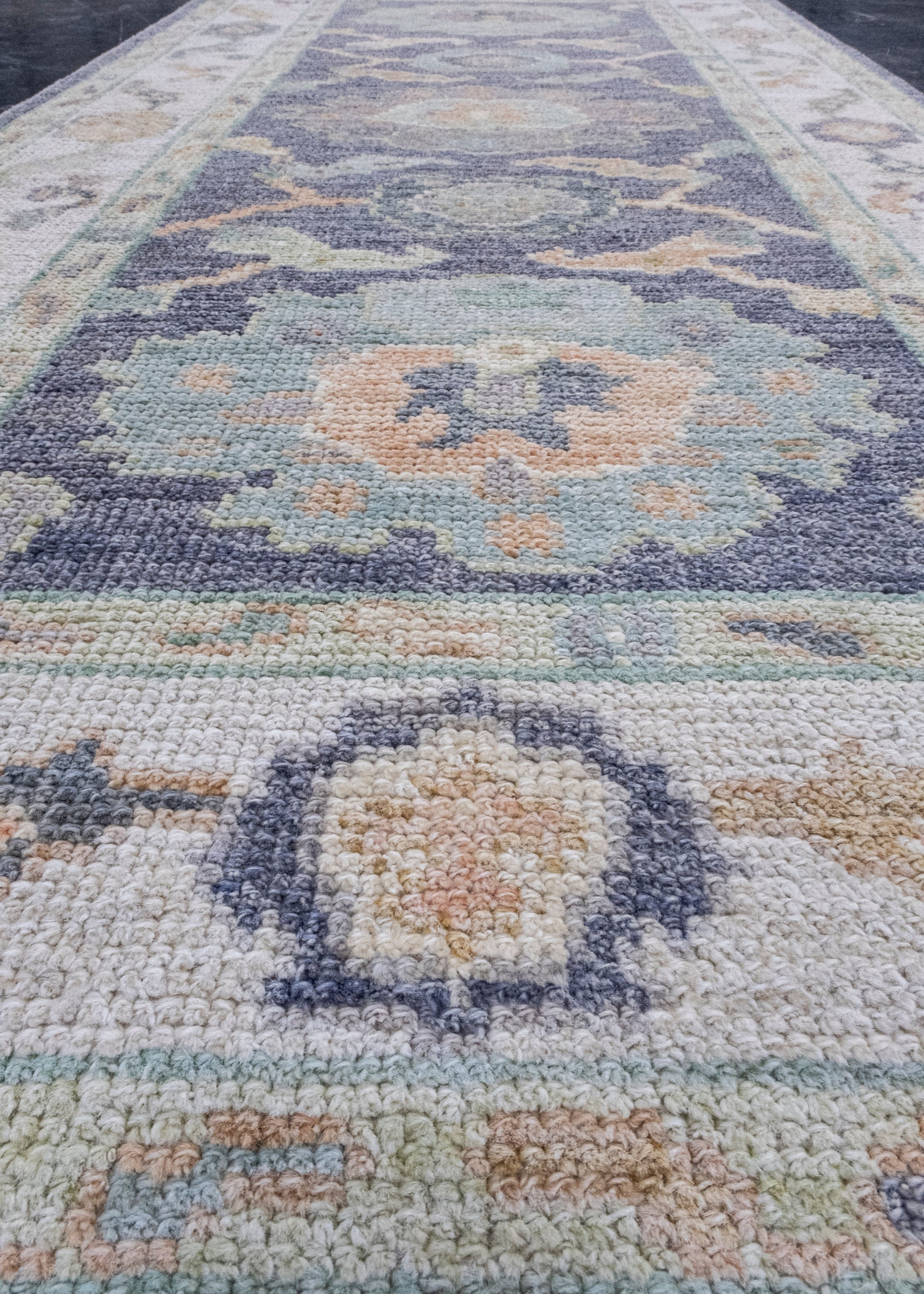 Turkish Oushak Rug 2'9" x 5'9" #16429