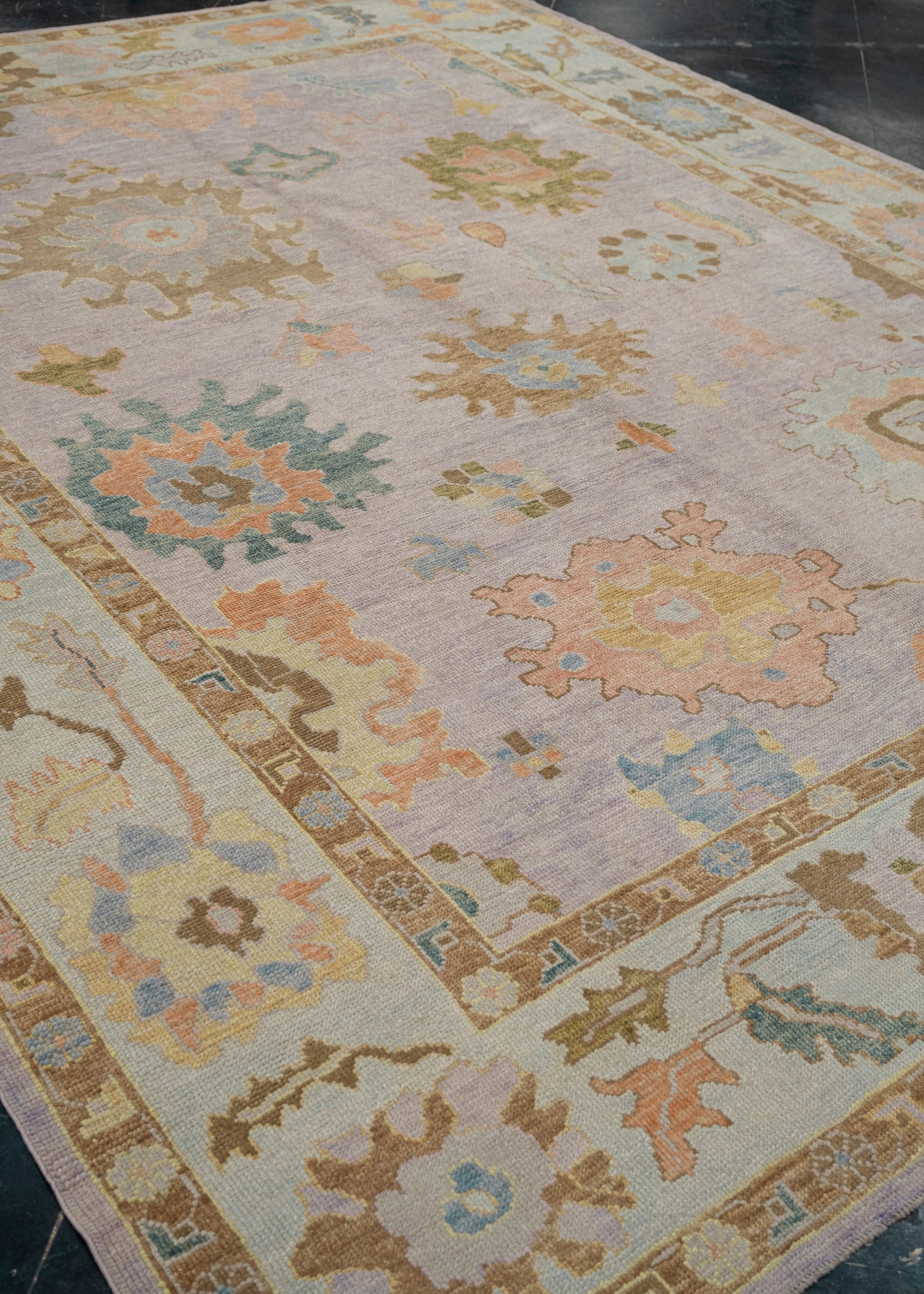 Turkish Oushak Rug 9'5" x 11'11" #1044
