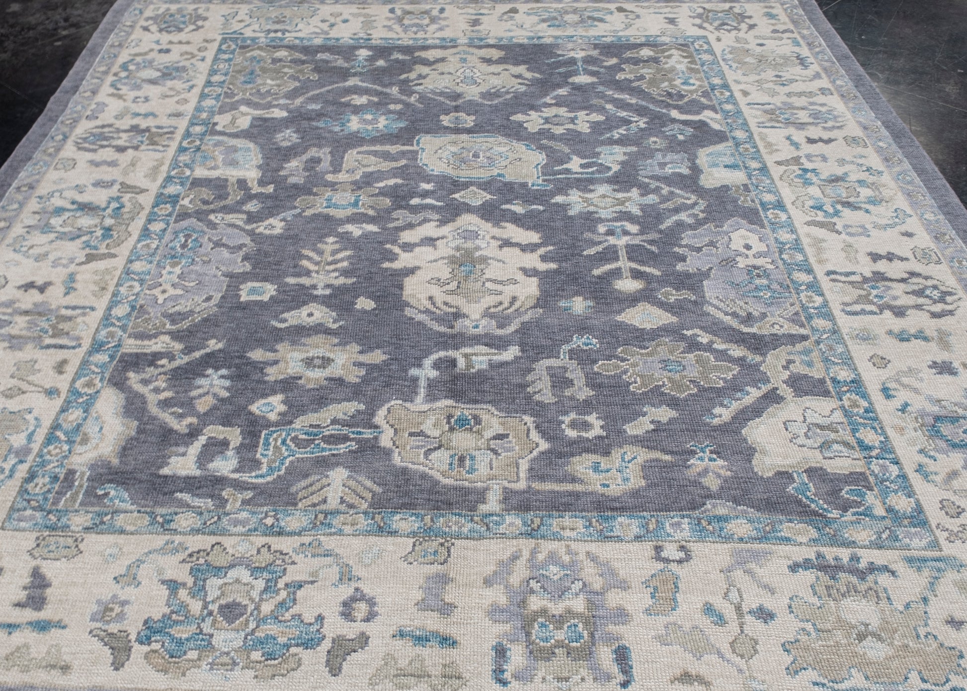 Turkish Oushak Rug 8'3" x 9'8" #11050