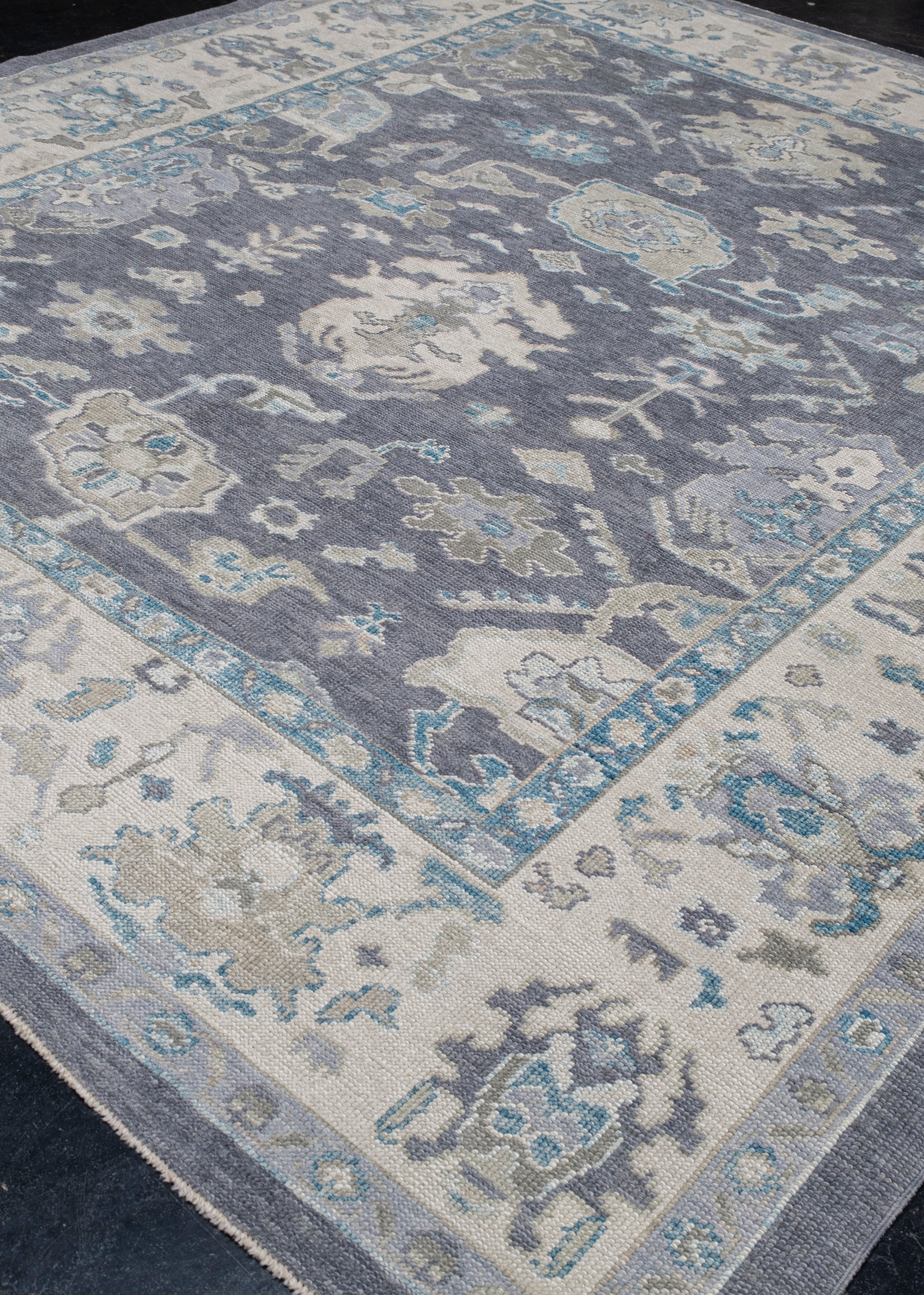 Turkish Oushak Rug 8'3" x 9'8" #11050