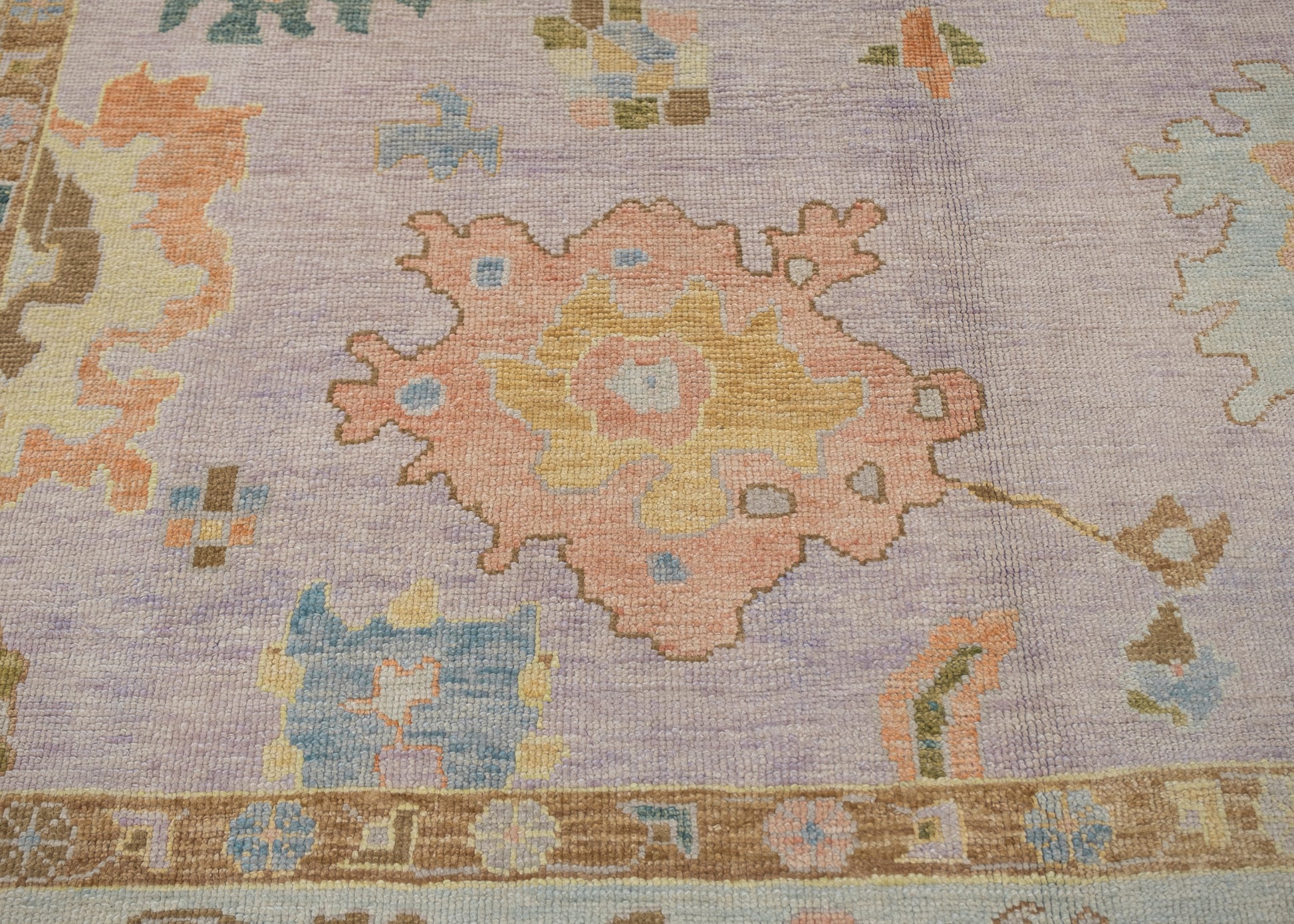Turkish Oushak Rug 9'5" x 11'11" #1044