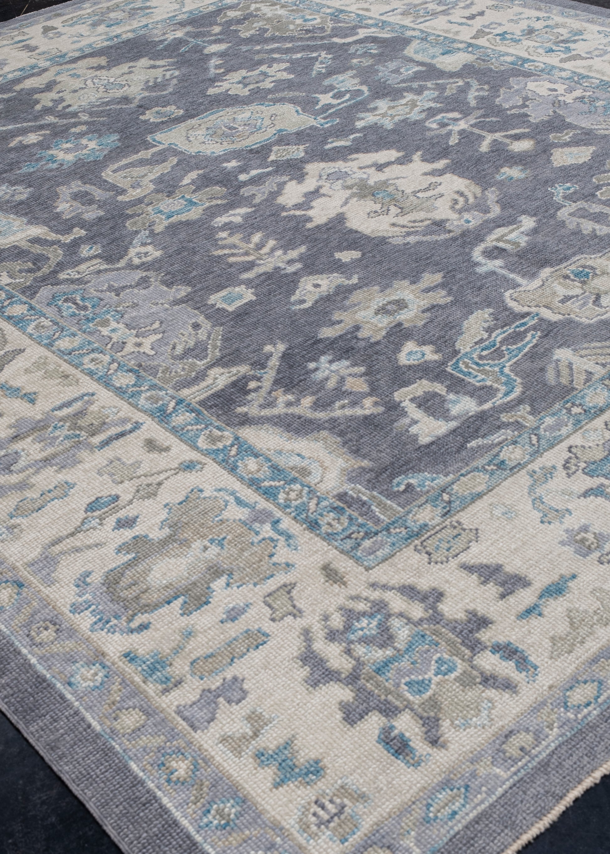 Turkish Oushak Rug 8'3" x 9'8" #11050
