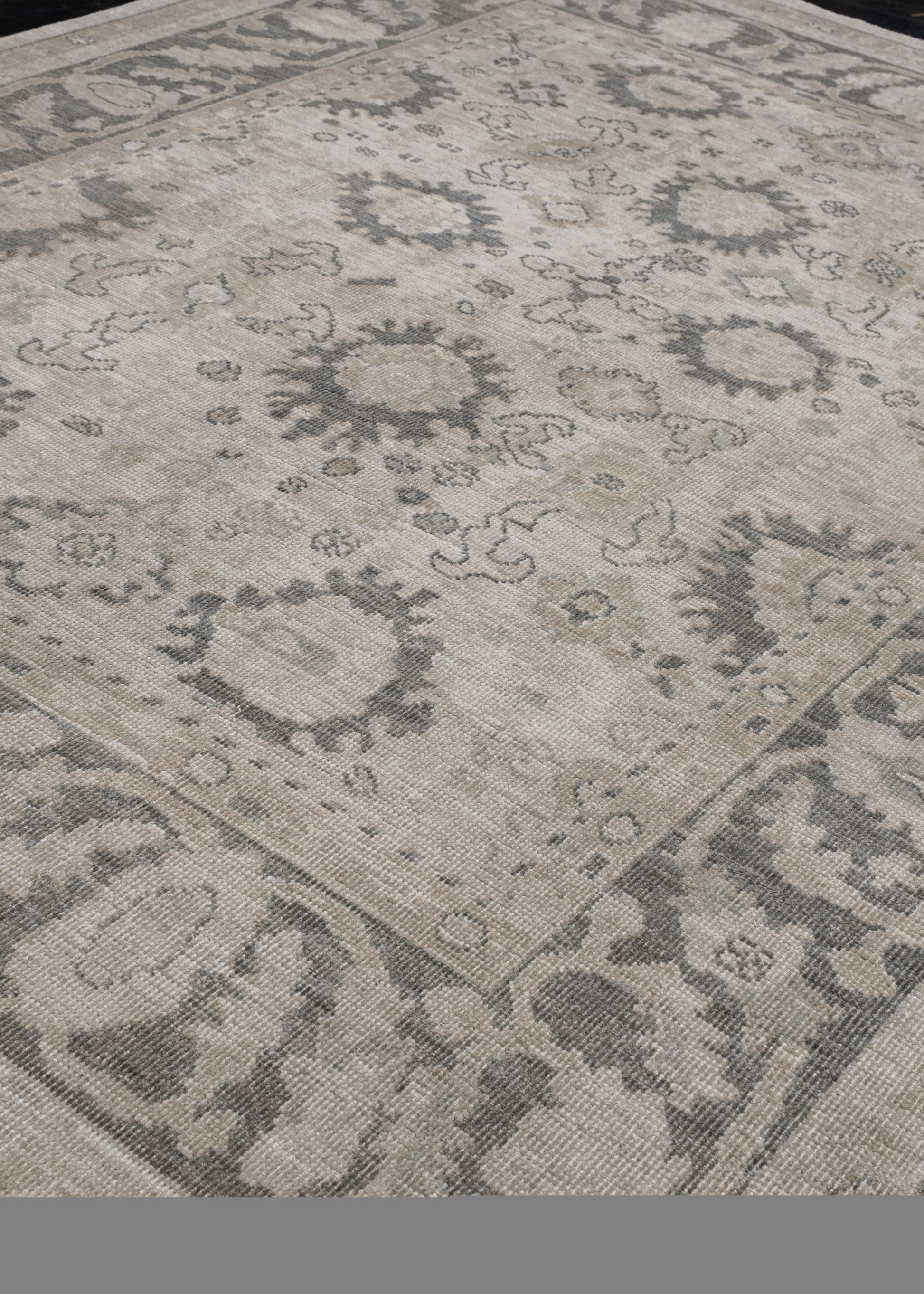 Turkish Oushak Rug 7'6" x 9'8" #11024