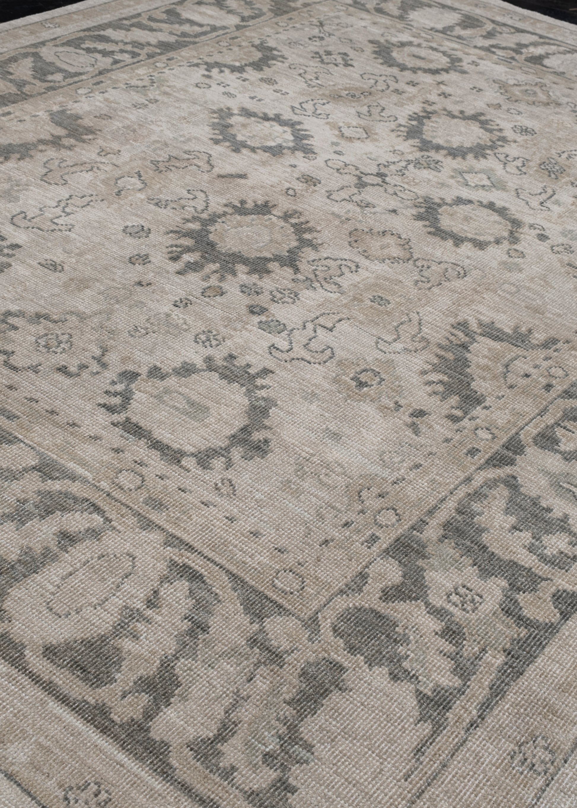 Turkish Oushak Rug 7'6" x 9'8" #11024