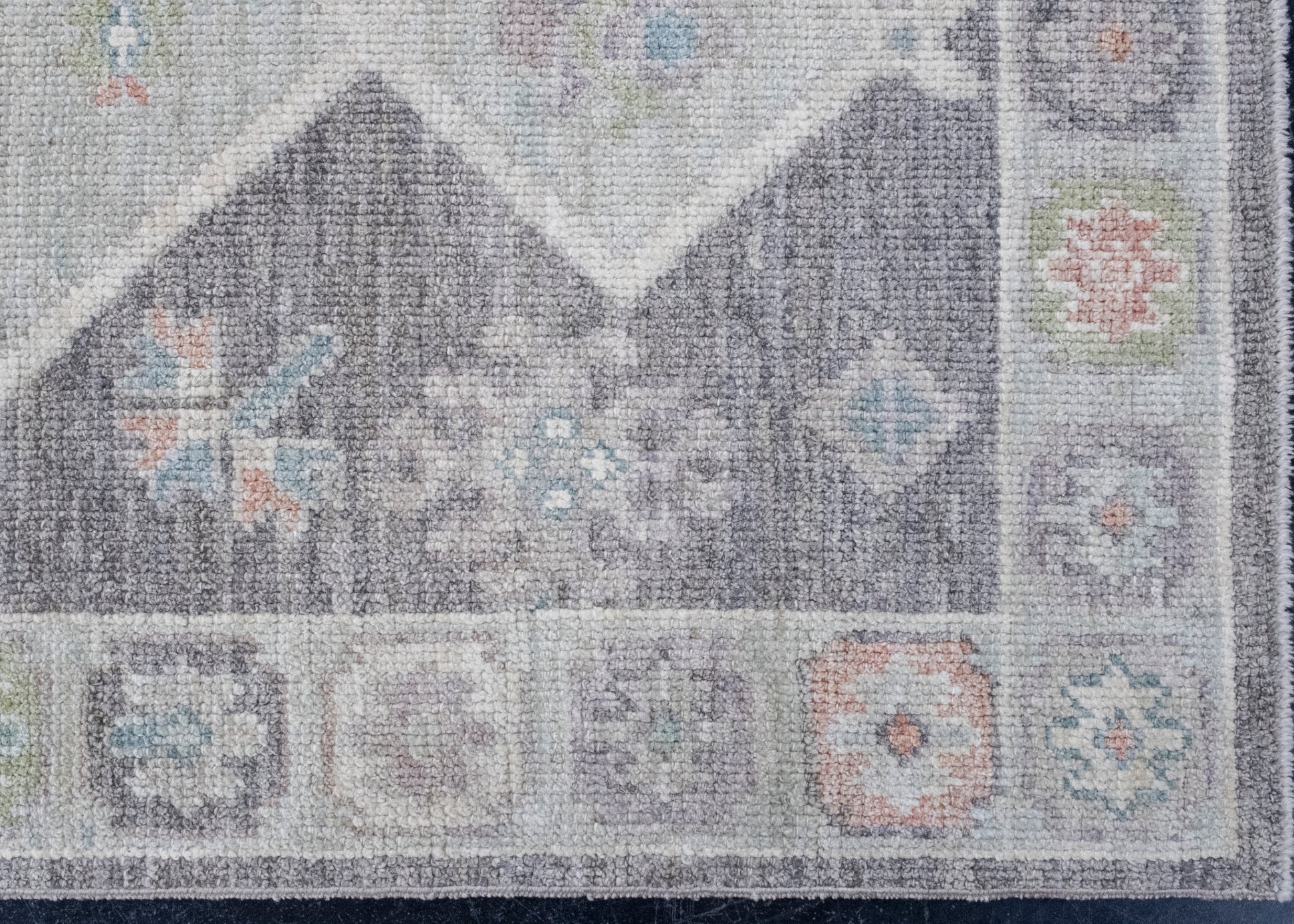 Turkish Oushak Rug 2'11" x 6'9" #16326