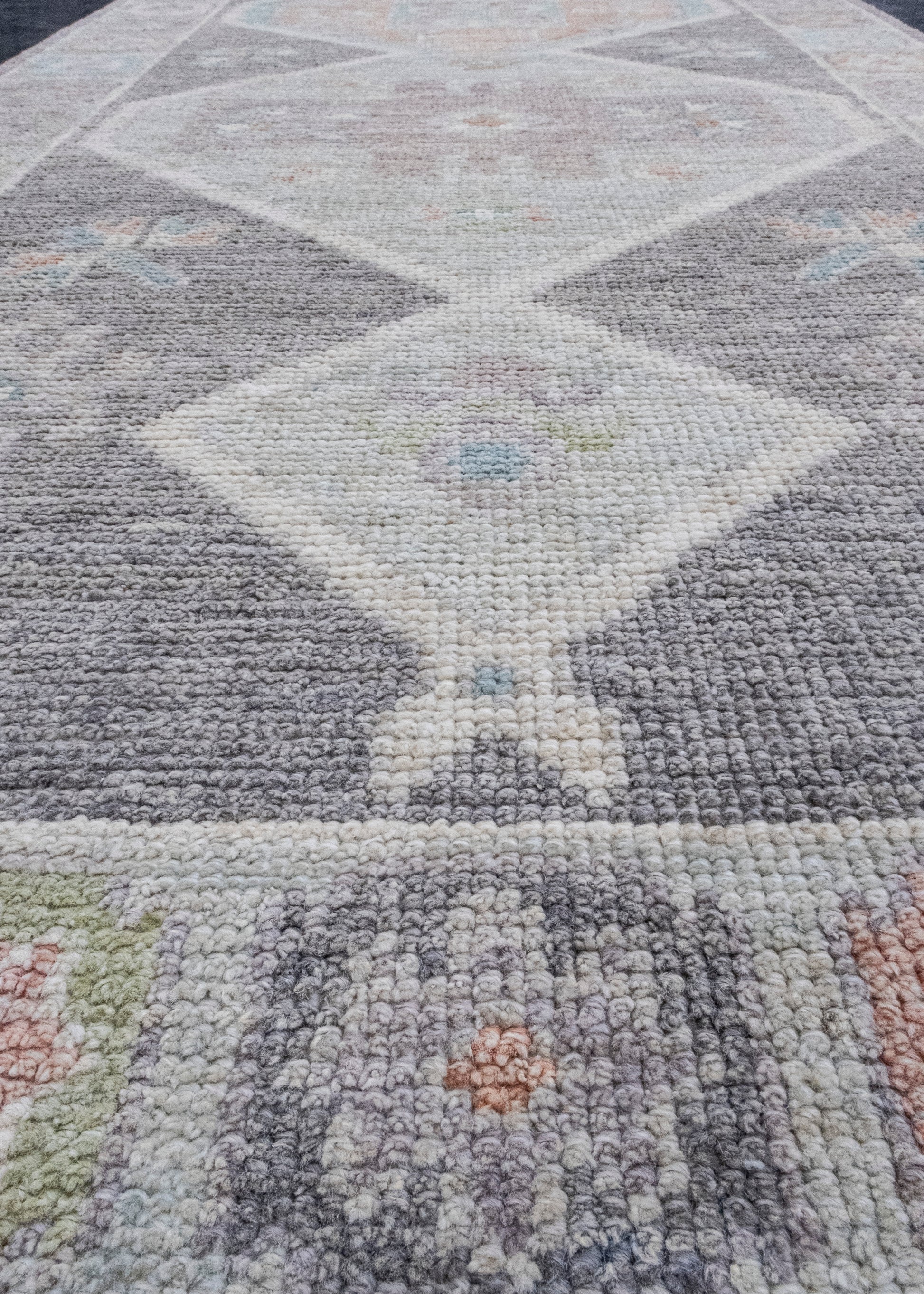 Turkish Oushak Rug 2'11" x 6'9" #16326