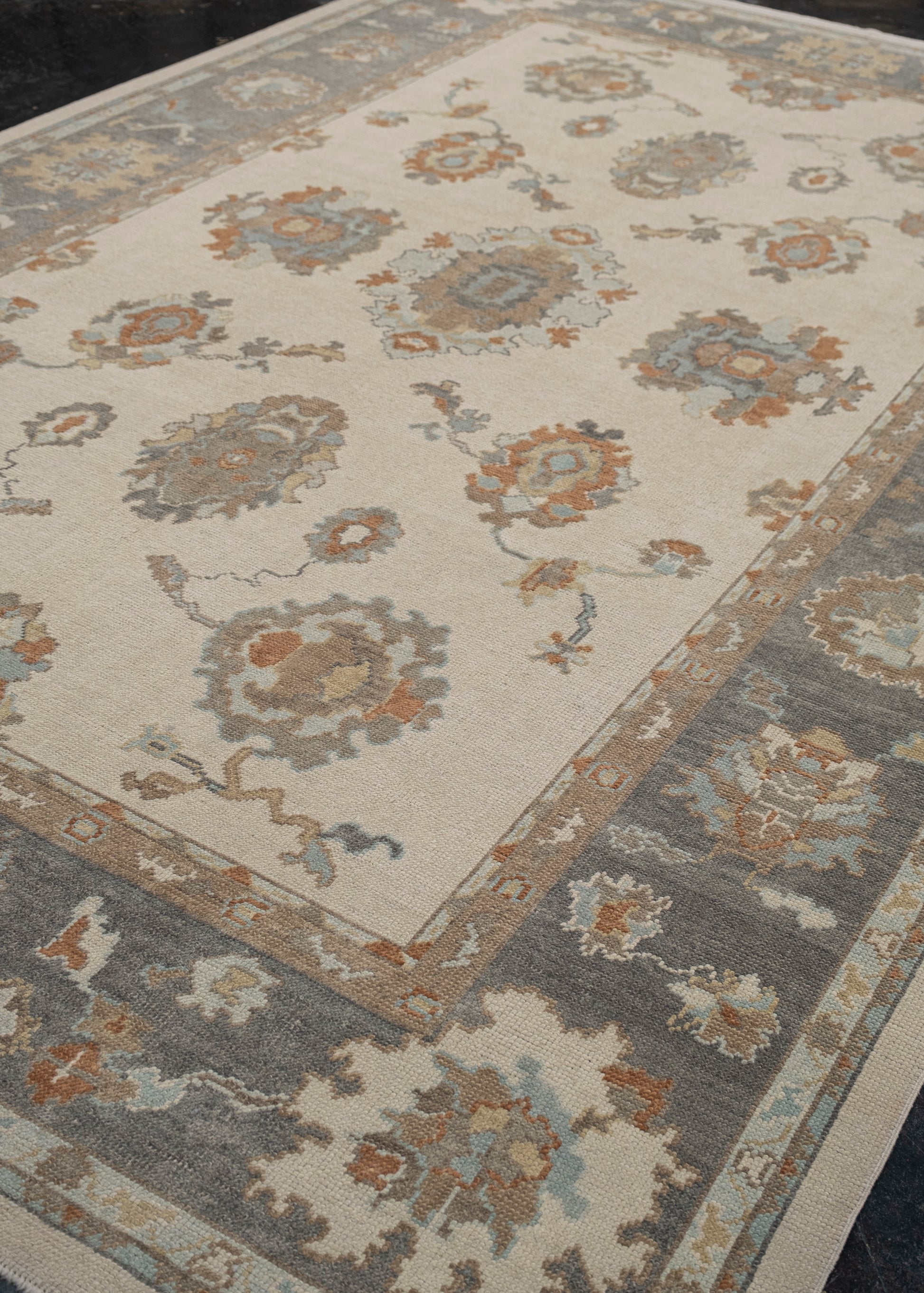 Turkish Oushak Rug 8'6" x 12'11" #2352