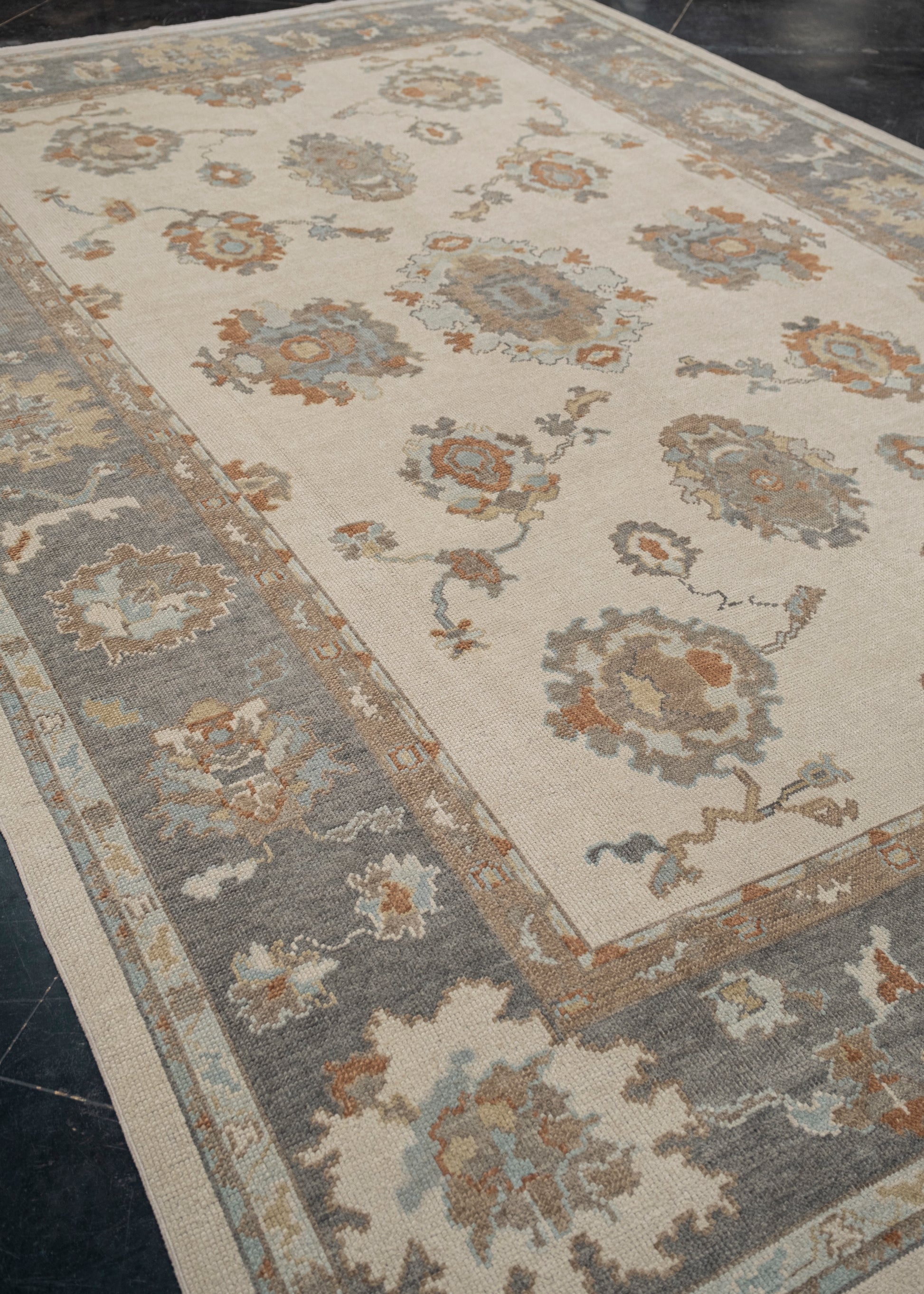 Turkish Oushak Rug 8'6" x 12'11" #2352